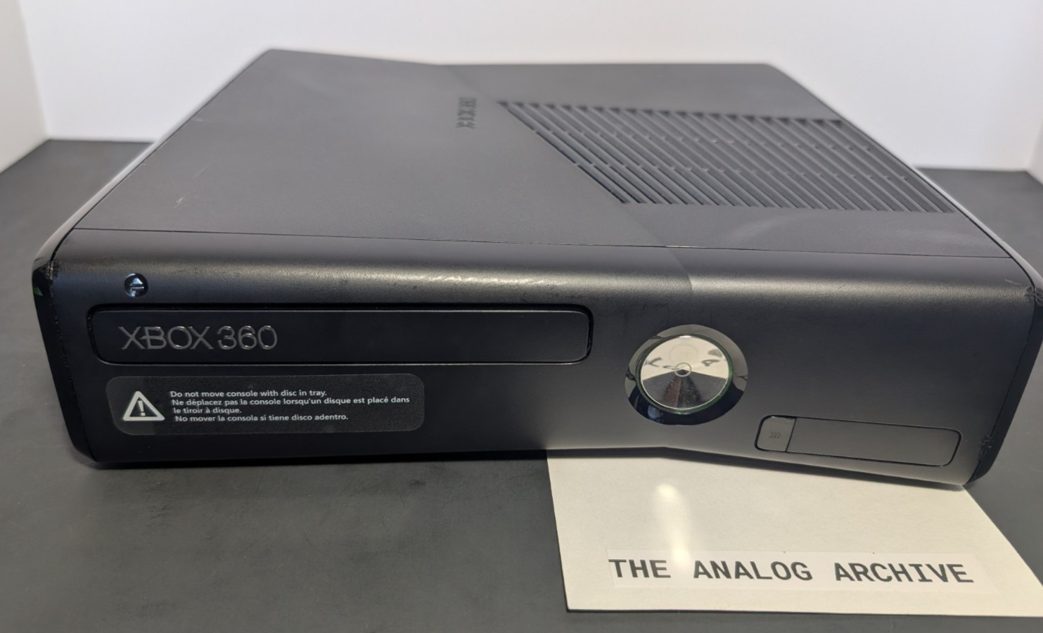 Xbox 360 S Console 250GB Bundle – 2 Controllers, Power Cable, Composite AV Cable