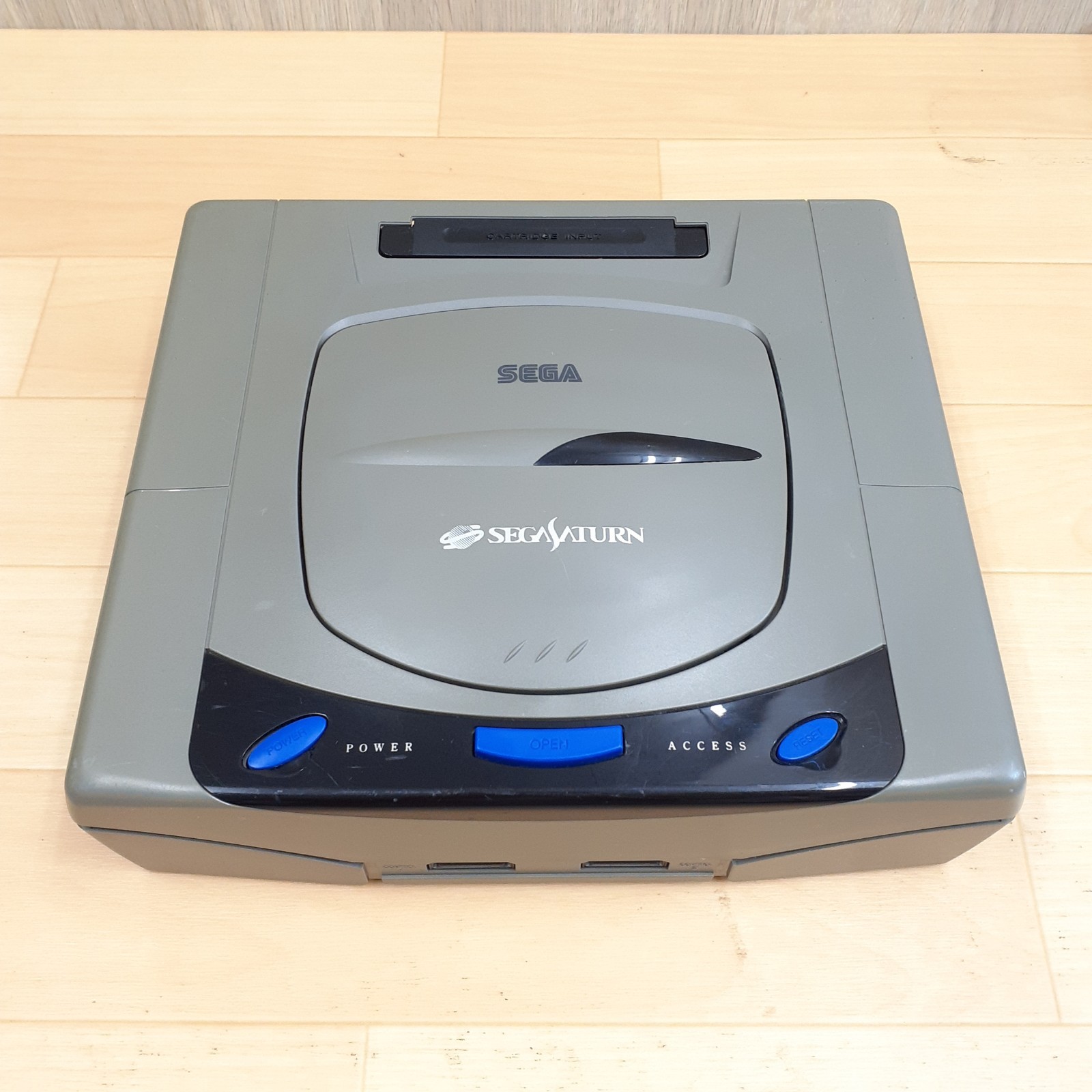 Sega Saturn Console with Virtua Fighting Stick Gun Controller & 5 Games Japan