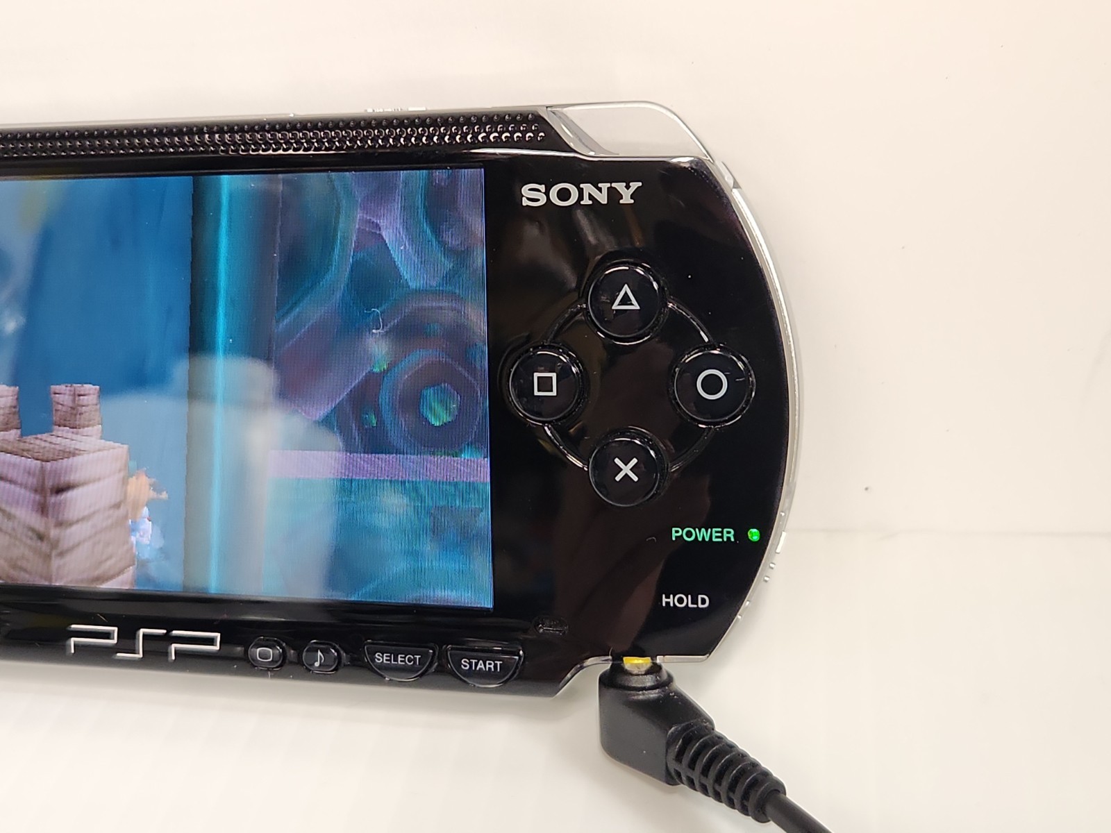 Sony PSP Handheld Video Game System Tested W/charger / No BATTERY. Excellent CON