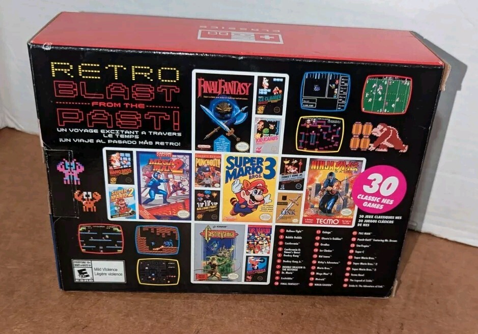 Authentic Nintendo Classic Edition NES Mini Game Console USA