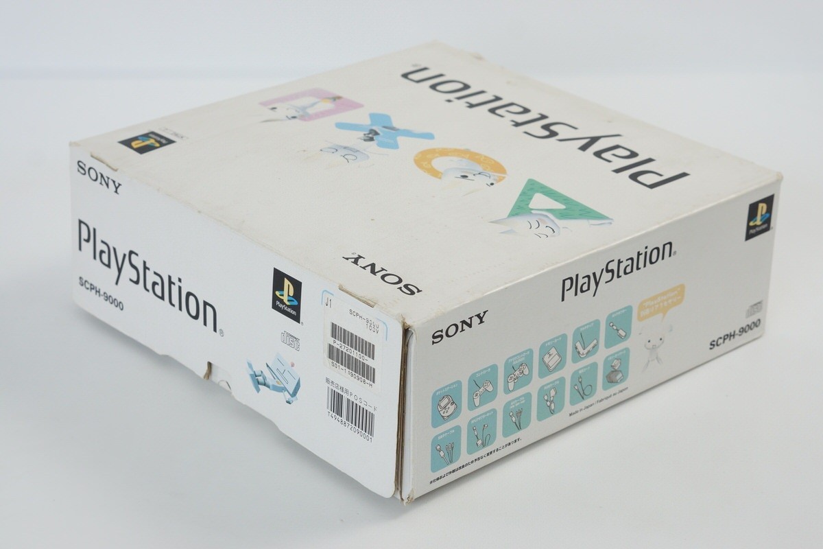 PS1 SONY Playstation Console TORO Boxed SCPH-9000 Tested System NTSC-J A1490908