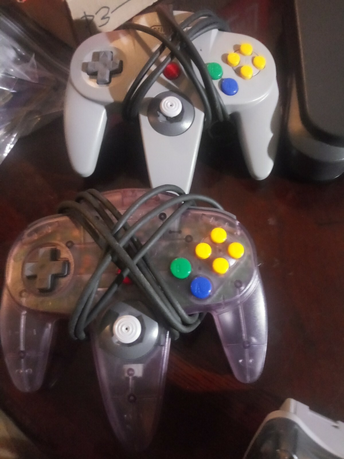 Nintendo N64 Original System Console with “New” ORIGINAL CONTROLLERS