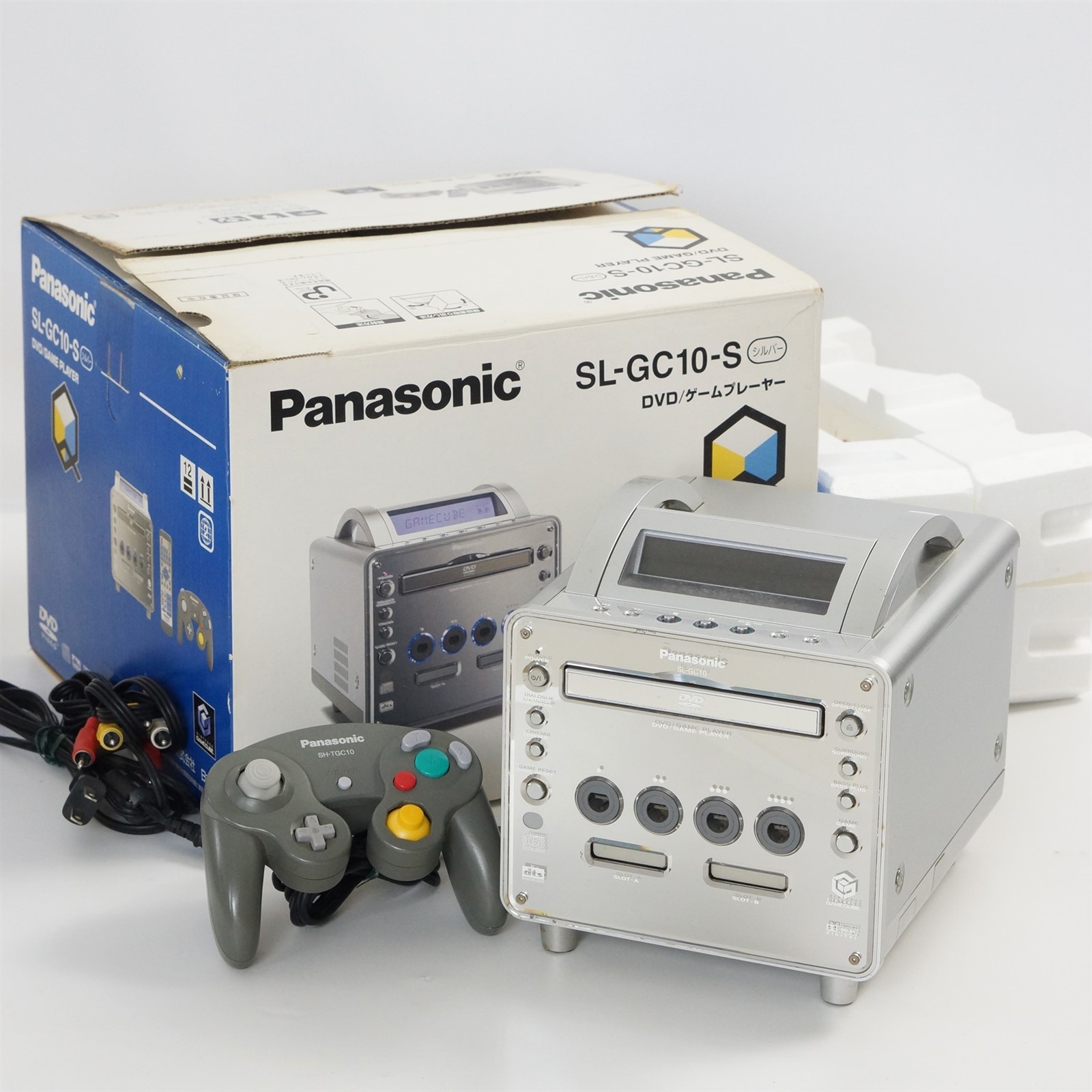 GAMECUBE Q Console Boxed Panasonic SL-GC 10 Tested System 003940