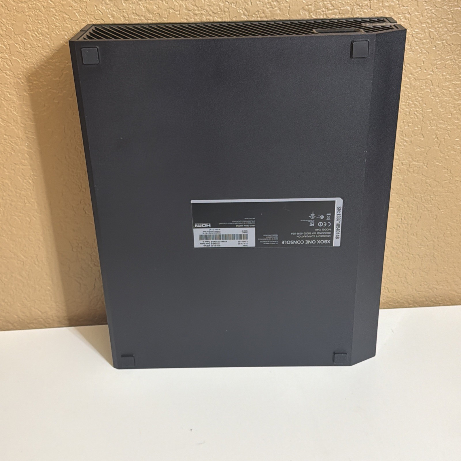Microsoft Xbox One 500GB Black Console Tested with Power Brick