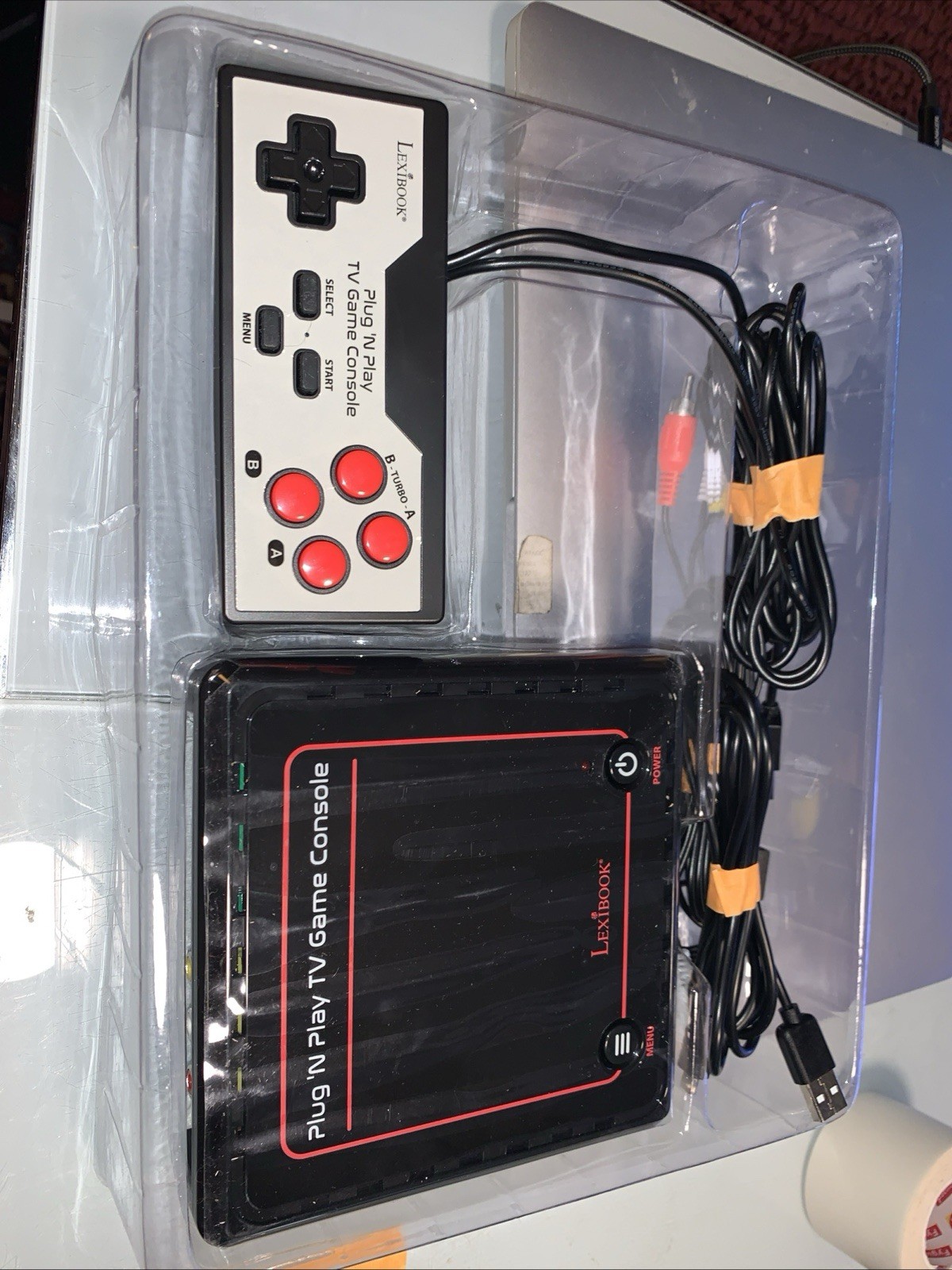 Retro tv game console Lexibook plug and play