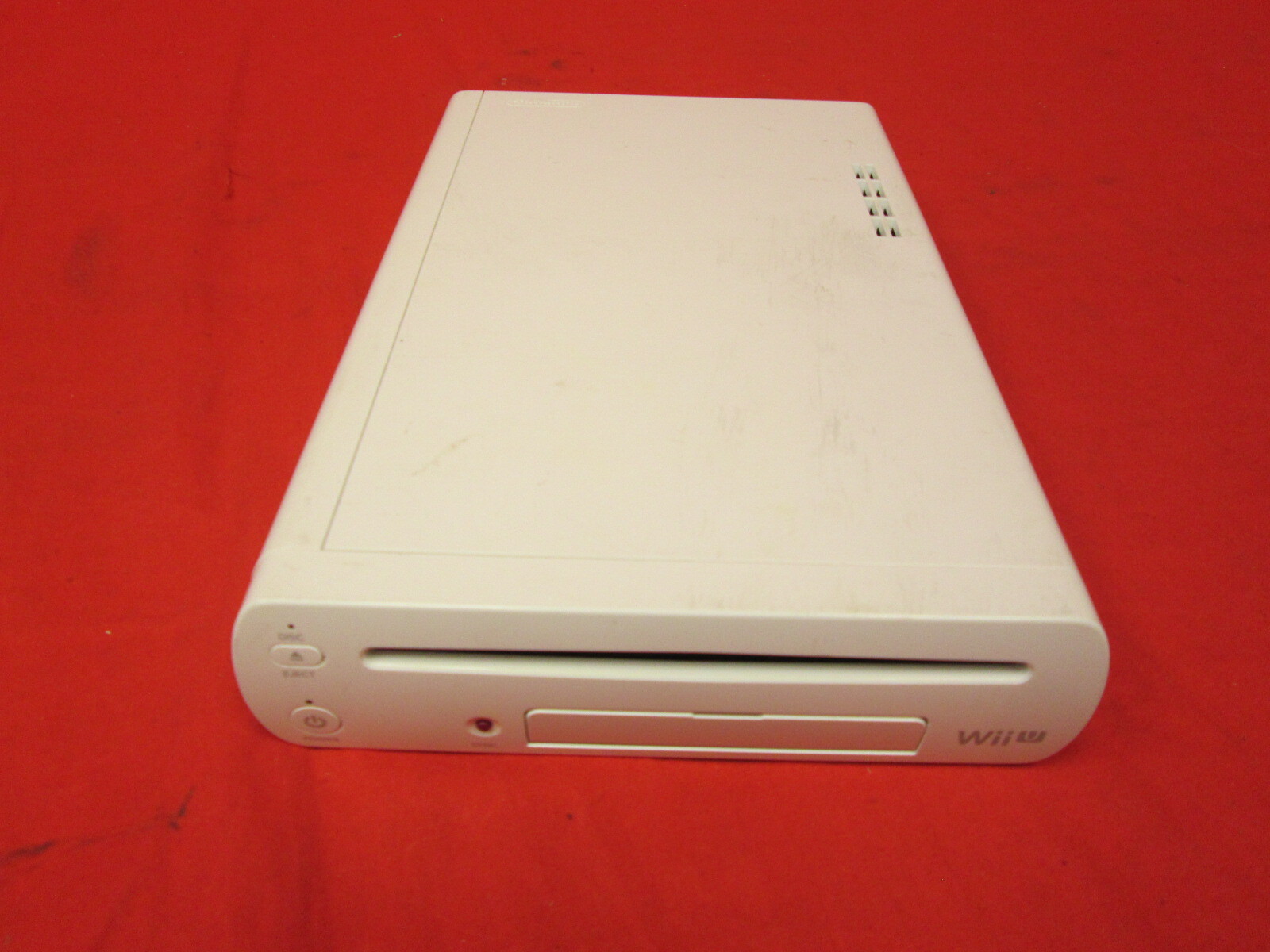 Nintendo Wii U 8GB White Replacement Console Only Very Good 3272