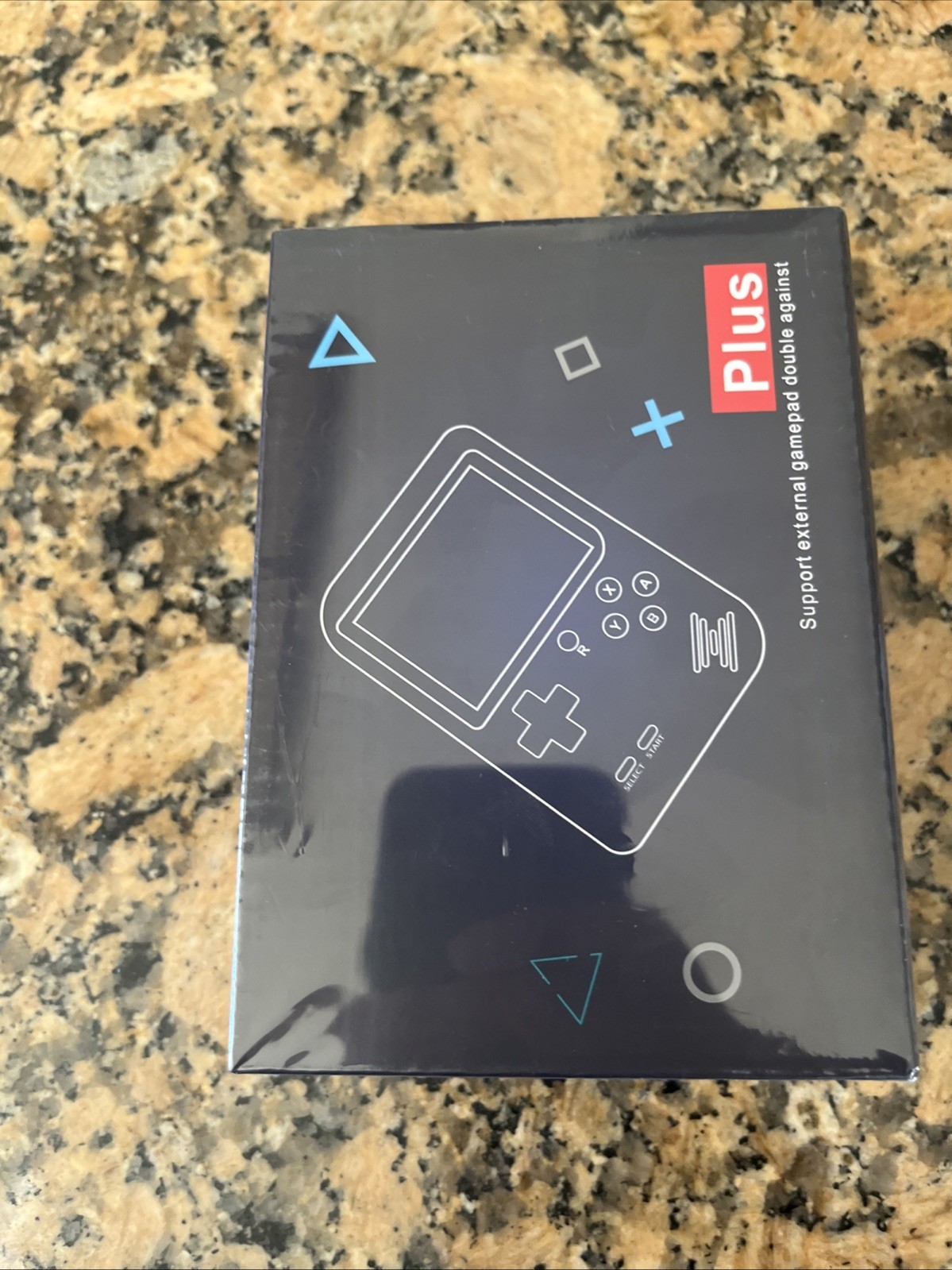 Game Box Plus- Hand Held Game System, Rechargeable Battery Brand New