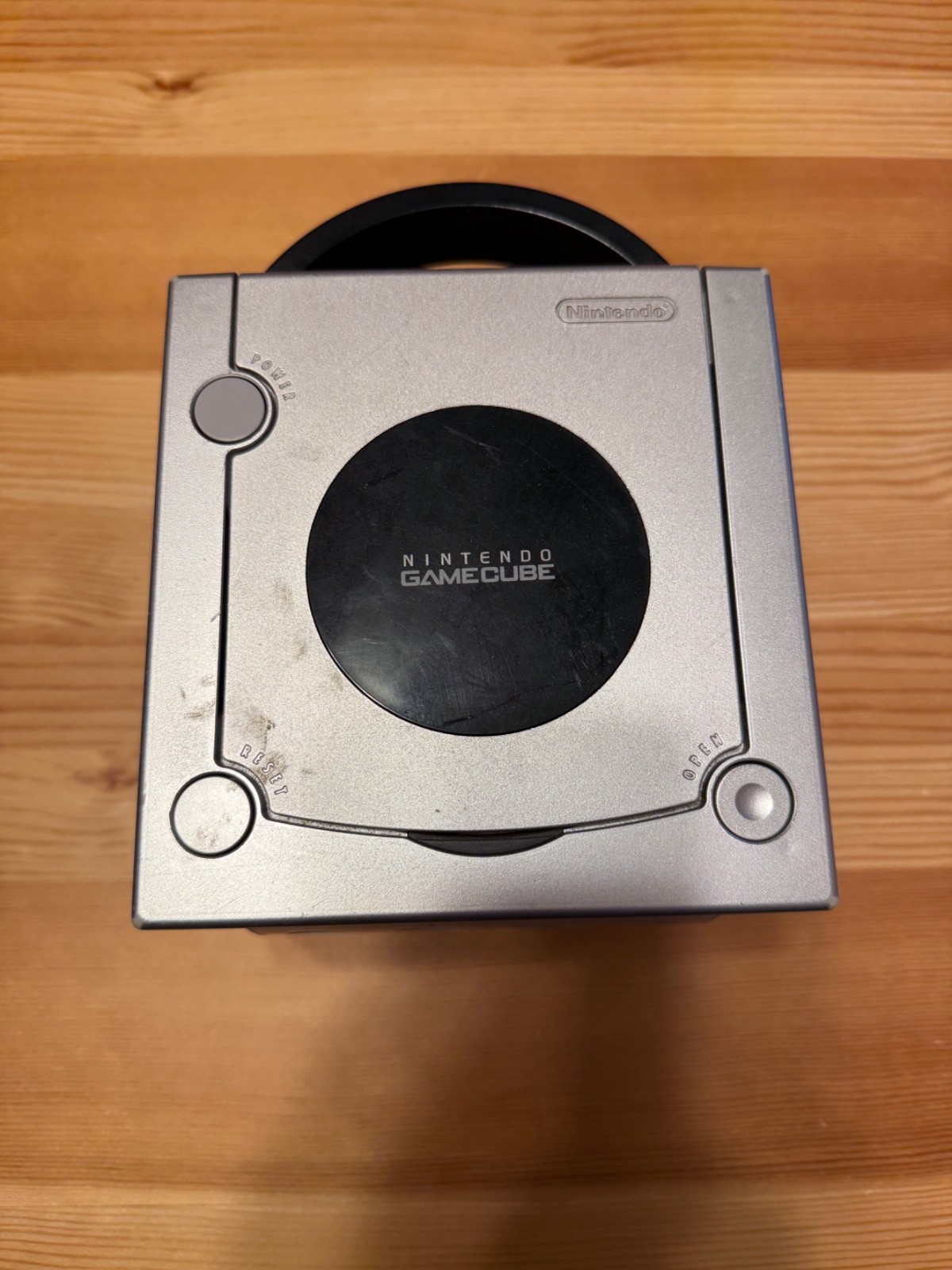 Nintendo GameCube Console Silver, AC Adapter, RCA, Untested