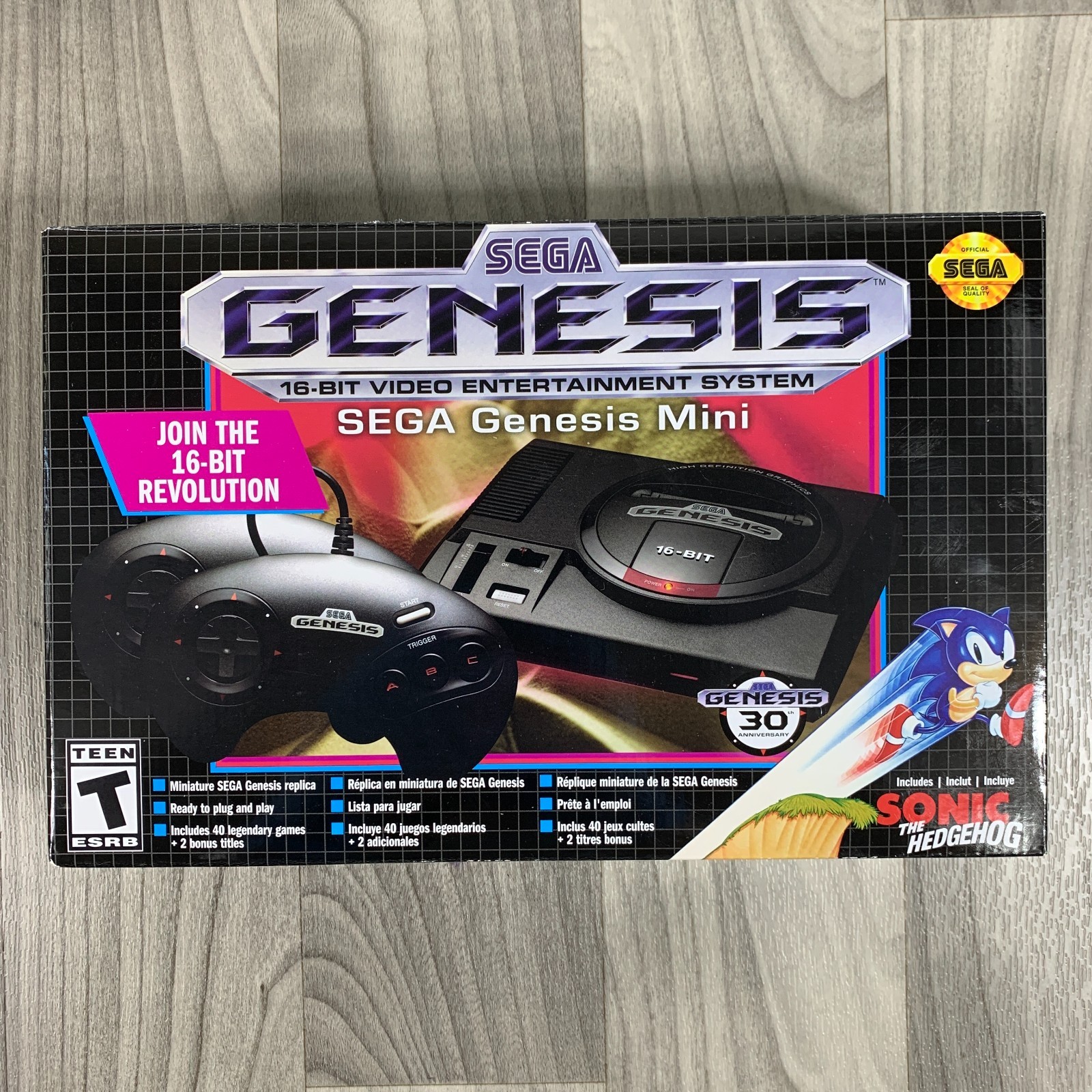 SEGA Genesis Mini Microconsole Plug n Play HDMI USB Power Adapter Cable READ