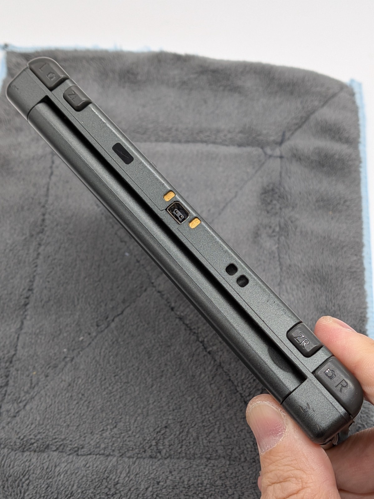 【Excellent】Top Ips New Nintendo 3DS LL XL Metallic black Game Console From Japan
