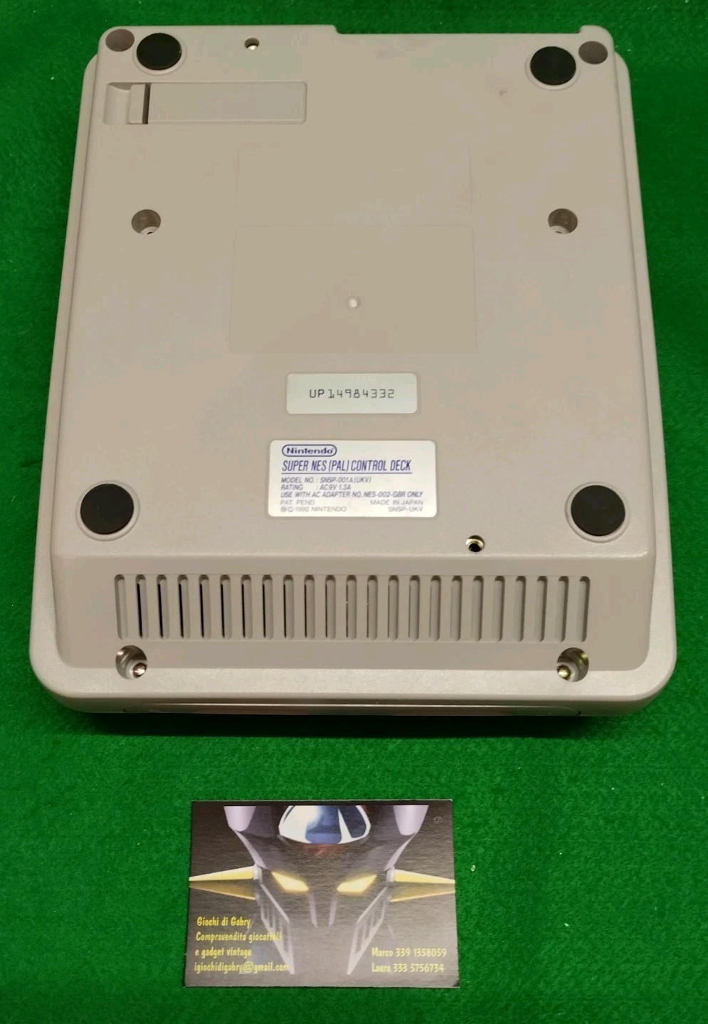 SNES SUPER NINTENDO STARWING Edition, SNSP-UKV SNSP-001 A Pal Version 1992 Japan
