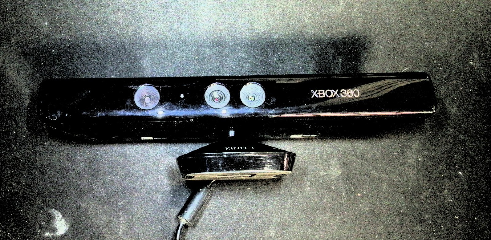 Microsoft Xbox 360 S (Slim) console w/ Kinect Sensor NOT TESTED