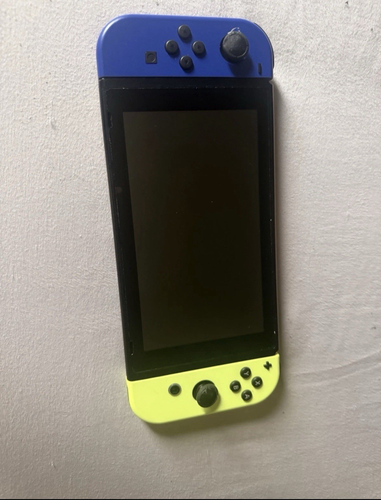 Nintendo Switch Console Black Blue Yellow Joy-Con Controllers HAC-001 Wi-Fi