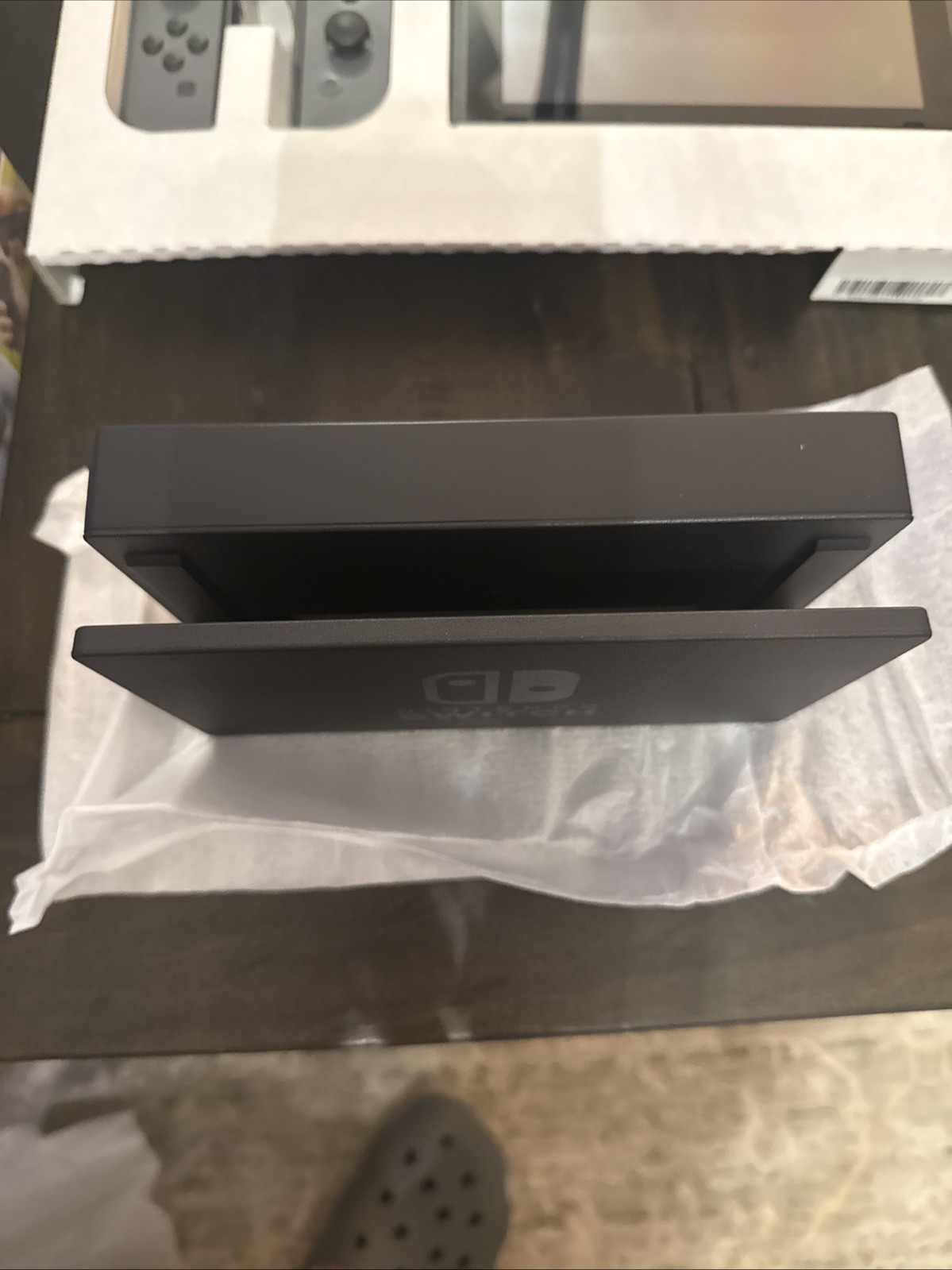 Nintendo Switch 1st Gen Console with Gray Joy‑Con – In Original Box Tested! 🔥🔥