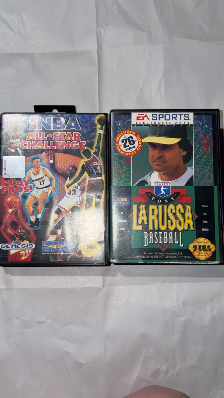 SEGA Genesis Model 2 Console Bundle – 7 CIB Games, Controller, Tested
