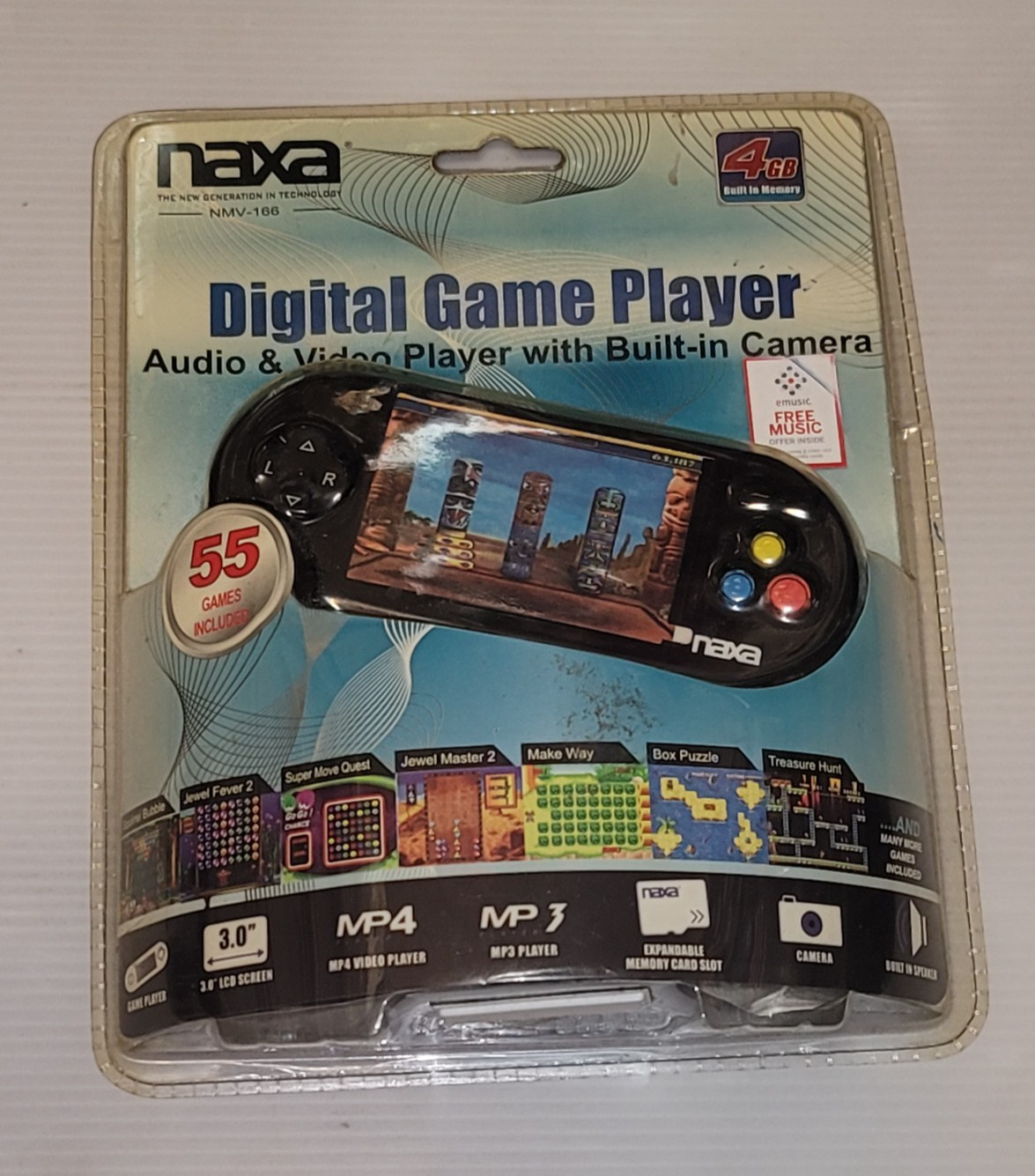 Naxa Digital Game Player, Audio & Video Player With Built-in Camera.RARE