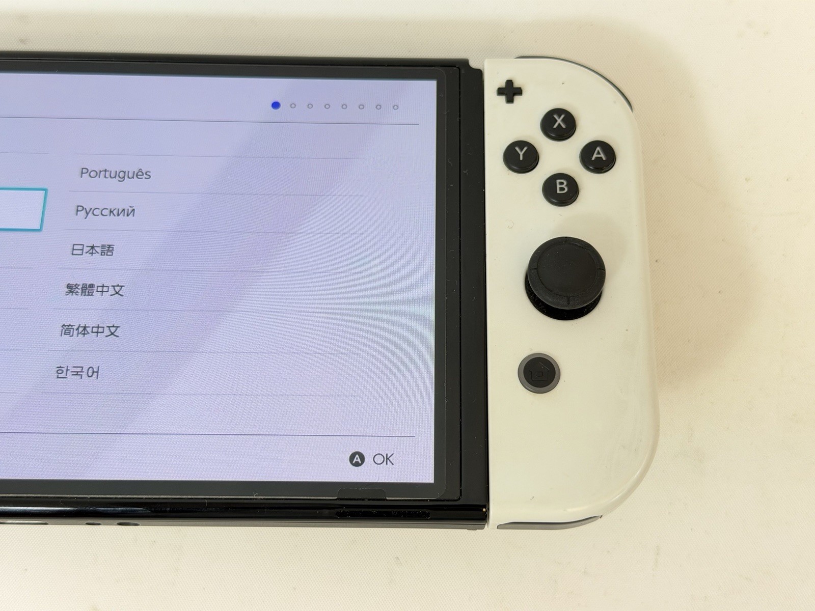 Nintendo Switch OLED HEG-001 White Dock, Power Cord & Controller – FAST SHIPPING