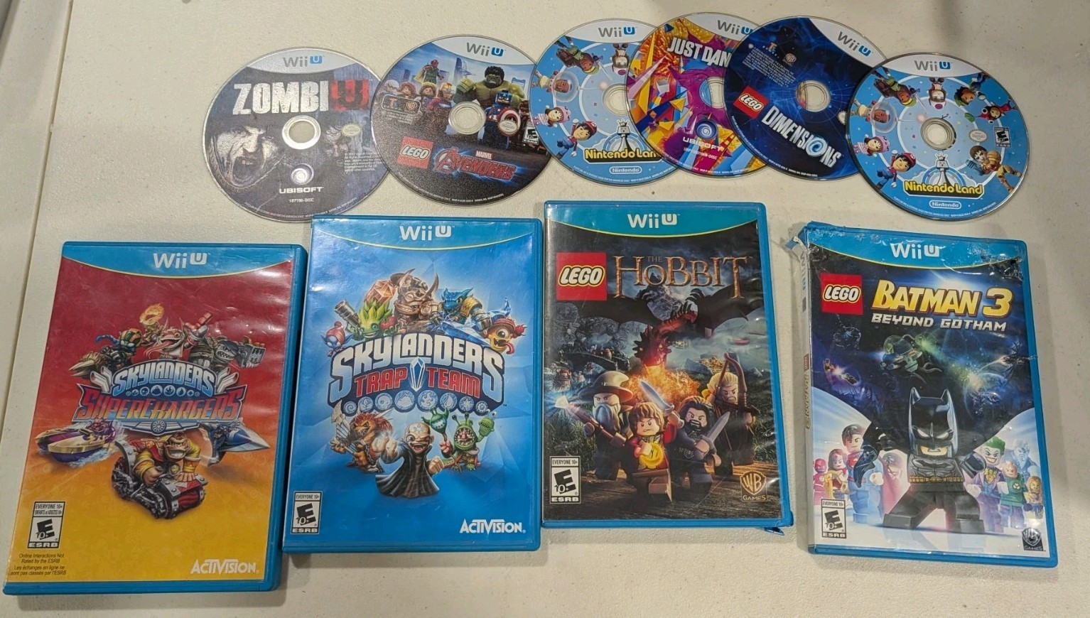 Nintendo Wii U 32 GB Super Mario 3D World Deluxe Set Console CIB Tested w/ Games