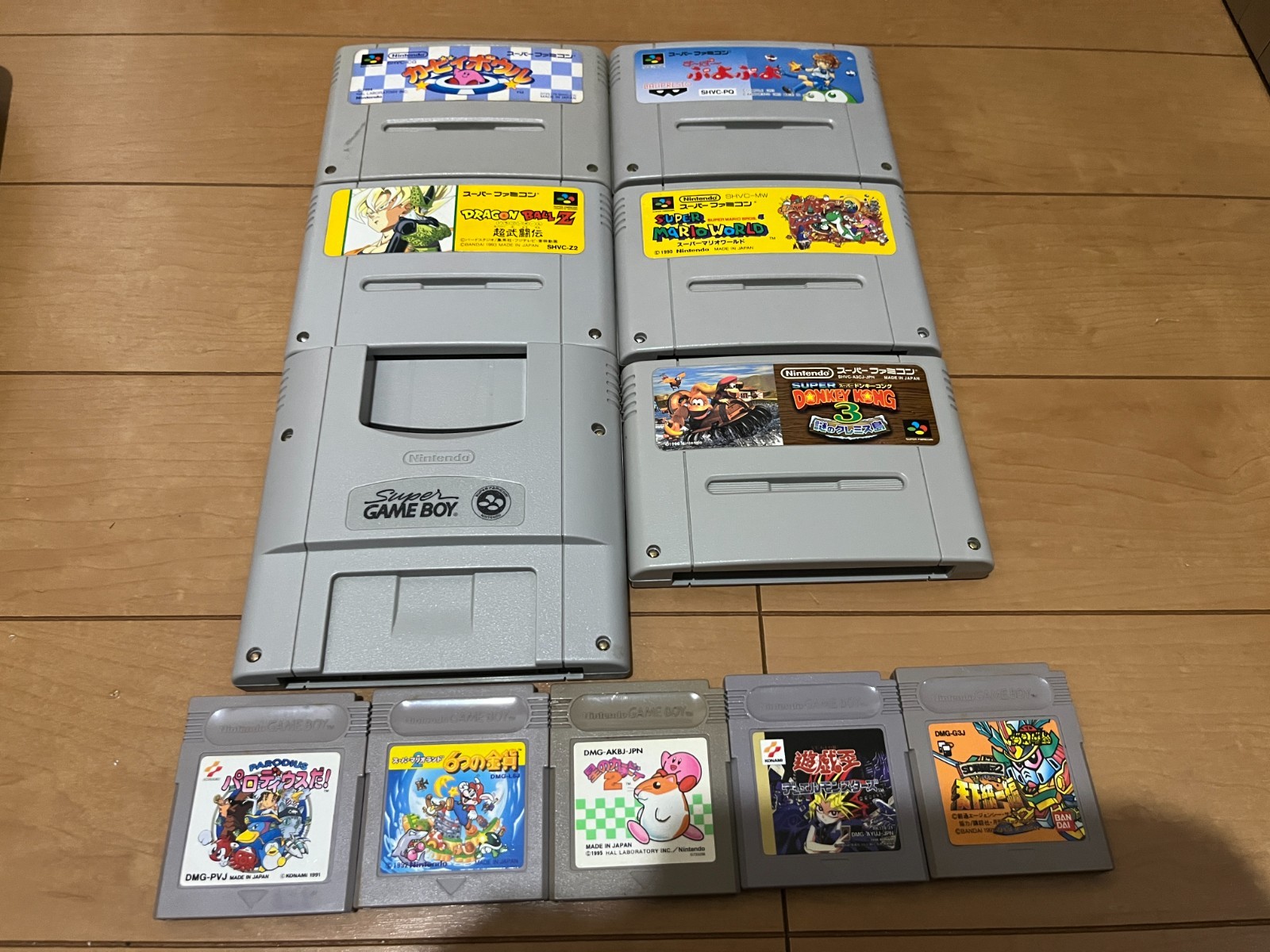 Nintendo Super Famicom Console & 10 Games & SuperGameboy 0430