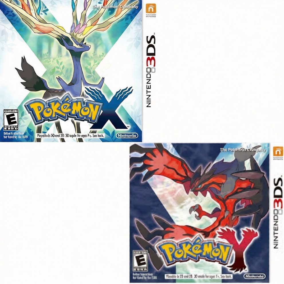 Pokemon X + Y Nintendo 3DS Brand New Sealed Game Special Bundle (2013 RPG)