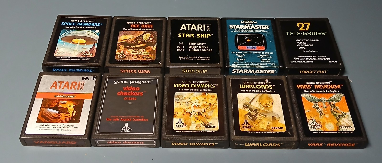 Atari 2600 System Bundle with Console, 30 Games, Joysticks, Paddles, And More!