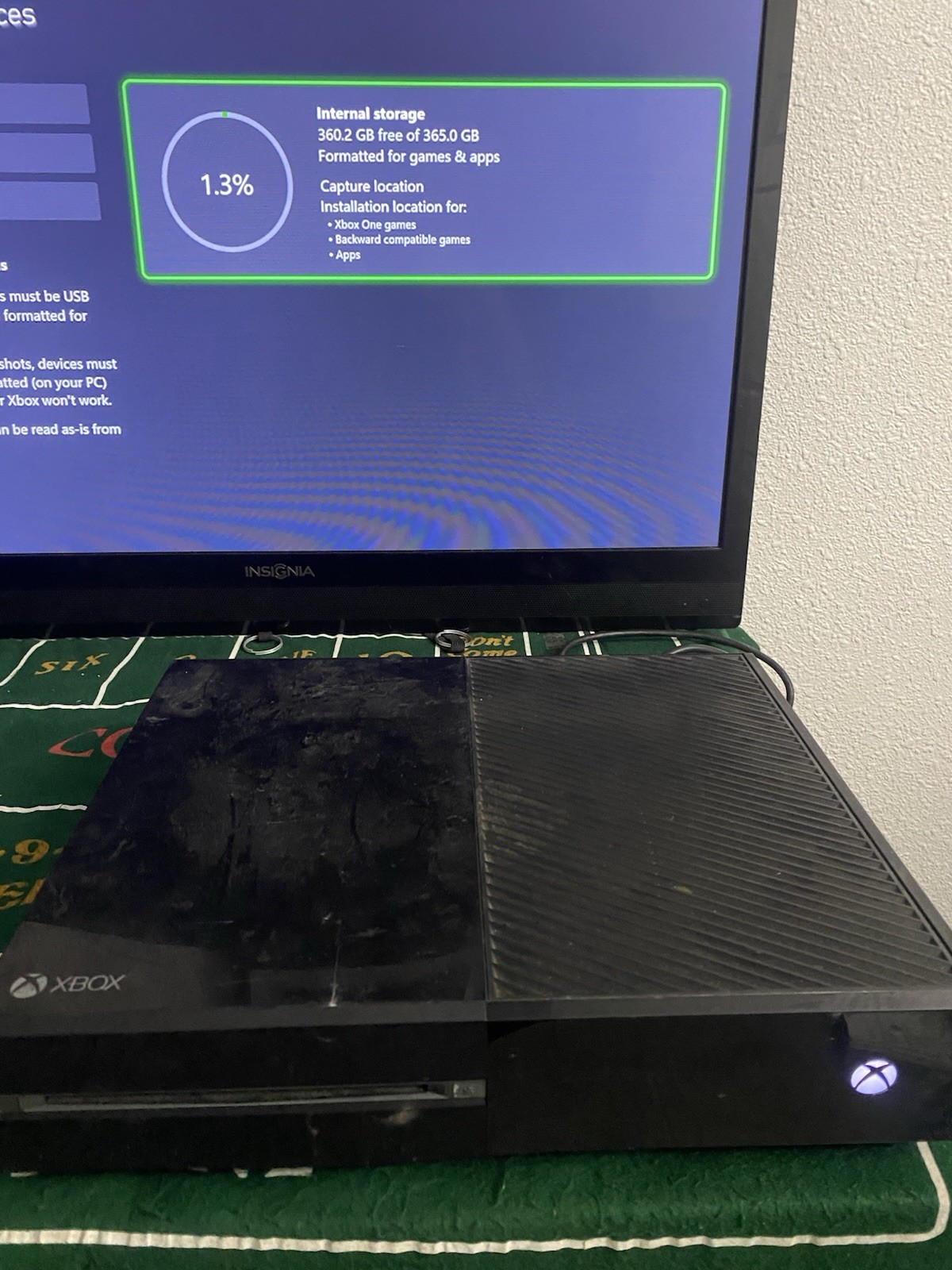 Microsoft Xbox One 1540 365gb HDDBundle For Parts Or Repair Tested Read FLAWS