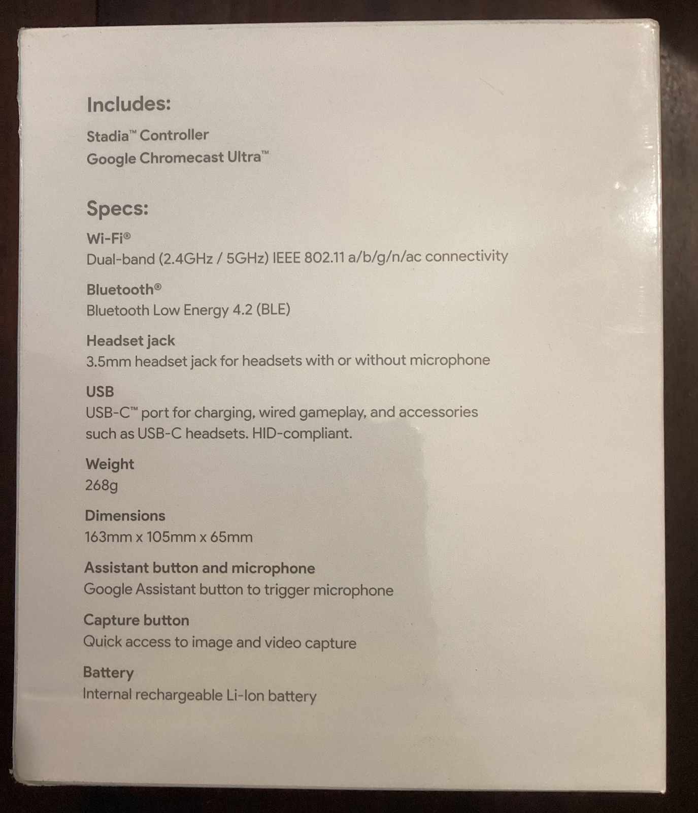 Google Stadia Premiere Edition (White)