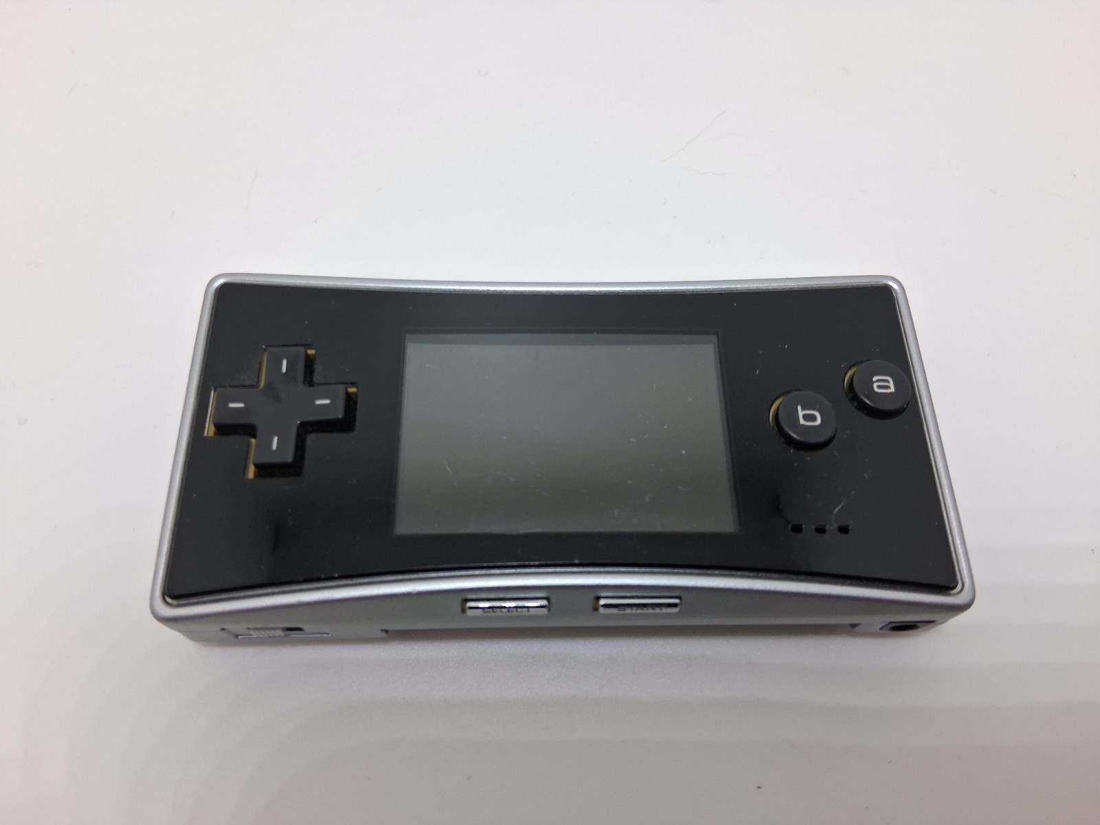 Nintendo Gameboy Advance GBA Micro Handheld Console Black/Silver