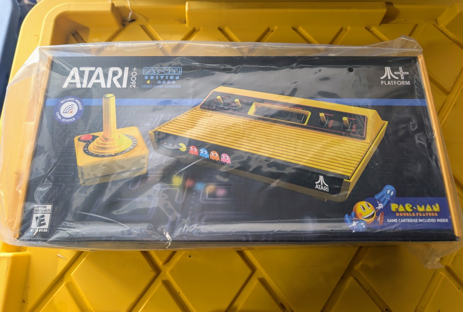 Atari 2600+ PAC-MAN Edition Yellow Console HDMI CX-40+ Joystick – $169.99 Retail