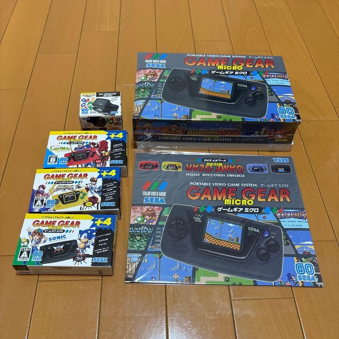 Game Gear Micro Set New Unopened Good Condition