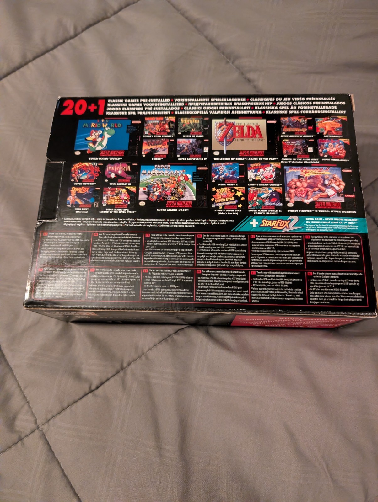 CiB PAL Model Super Nintendo Entertainment System SNES Classic Mini Console
