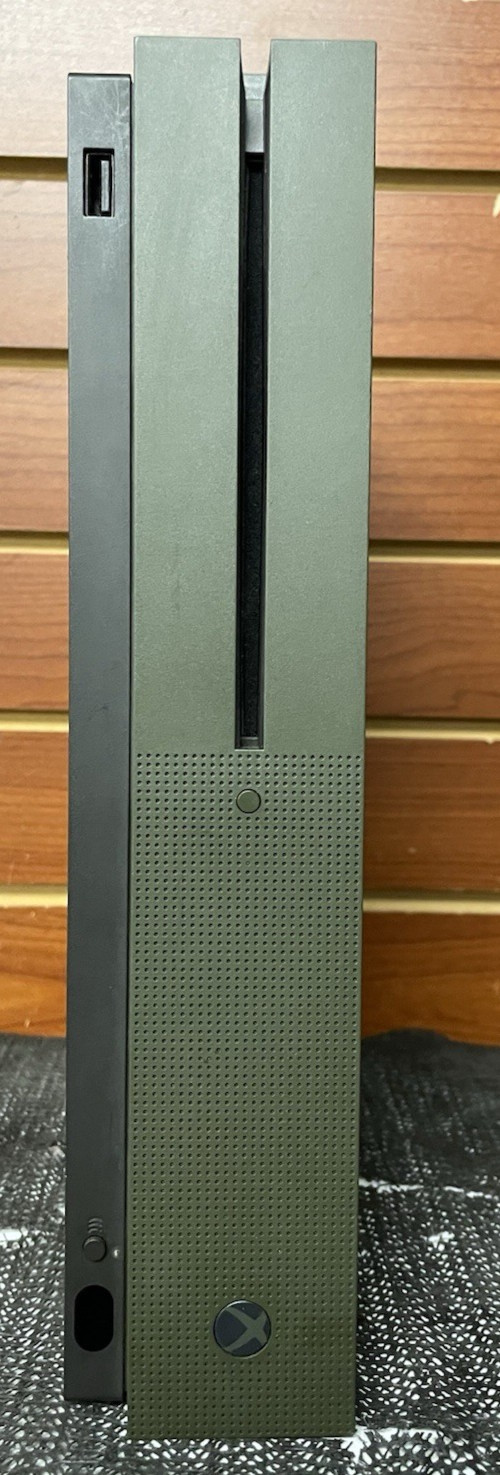 Microsoft Xbox One S 1TB Console Gaming System Battlefield 1 Military Green 1681