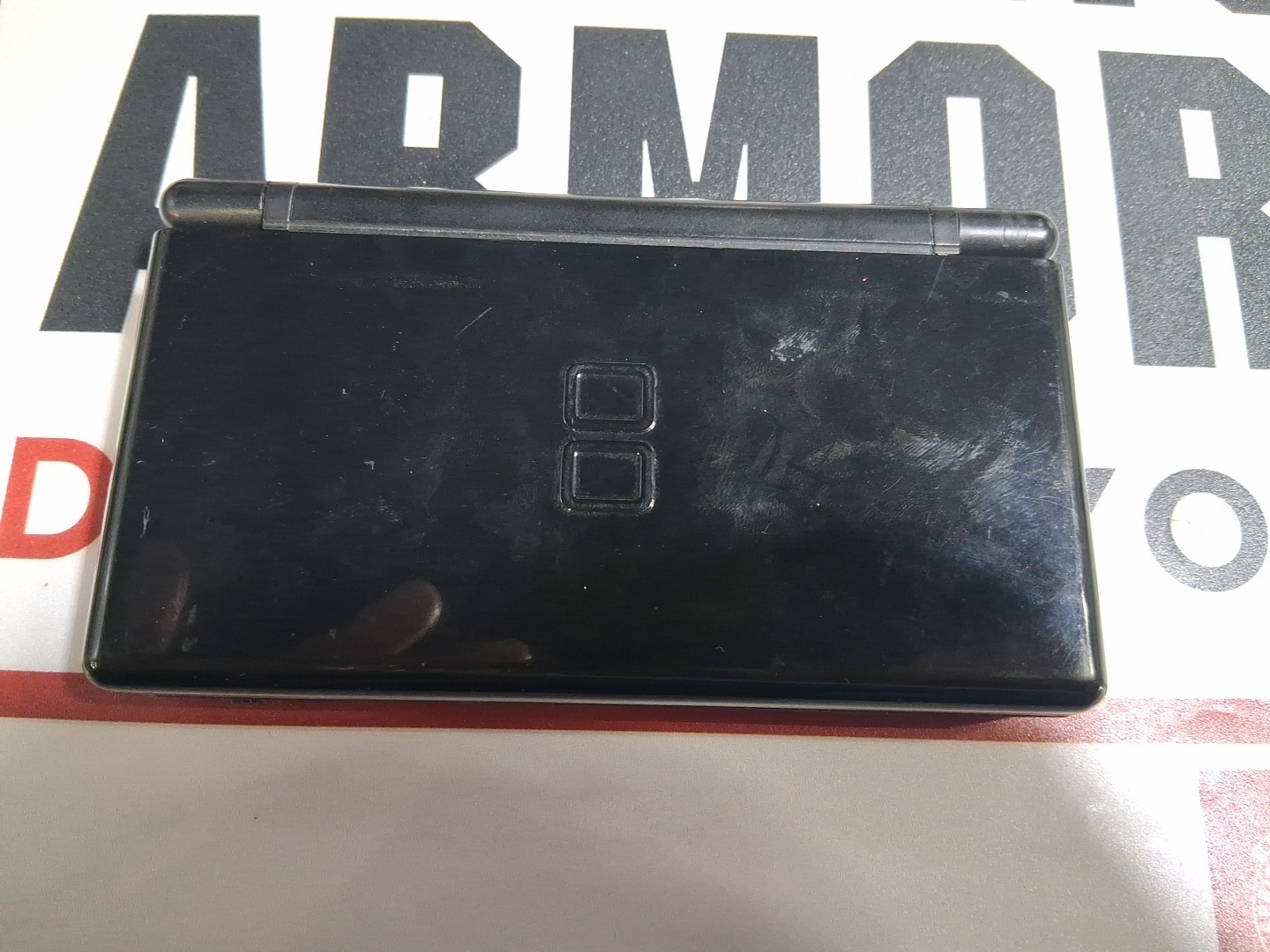 Nintendo DSi Lite Edition Black Handheld Tested + 5 Games Car Charger and Case