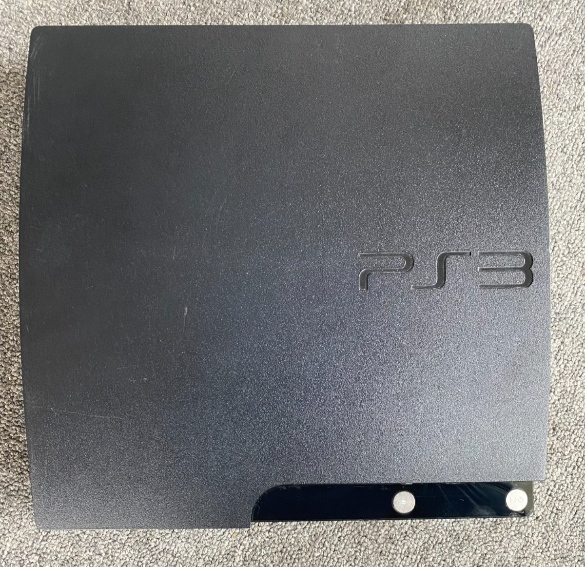Sony PlayStation 3 Slim PS3 120GB Black Console Only CECH-2001A TESTED WORKING!!