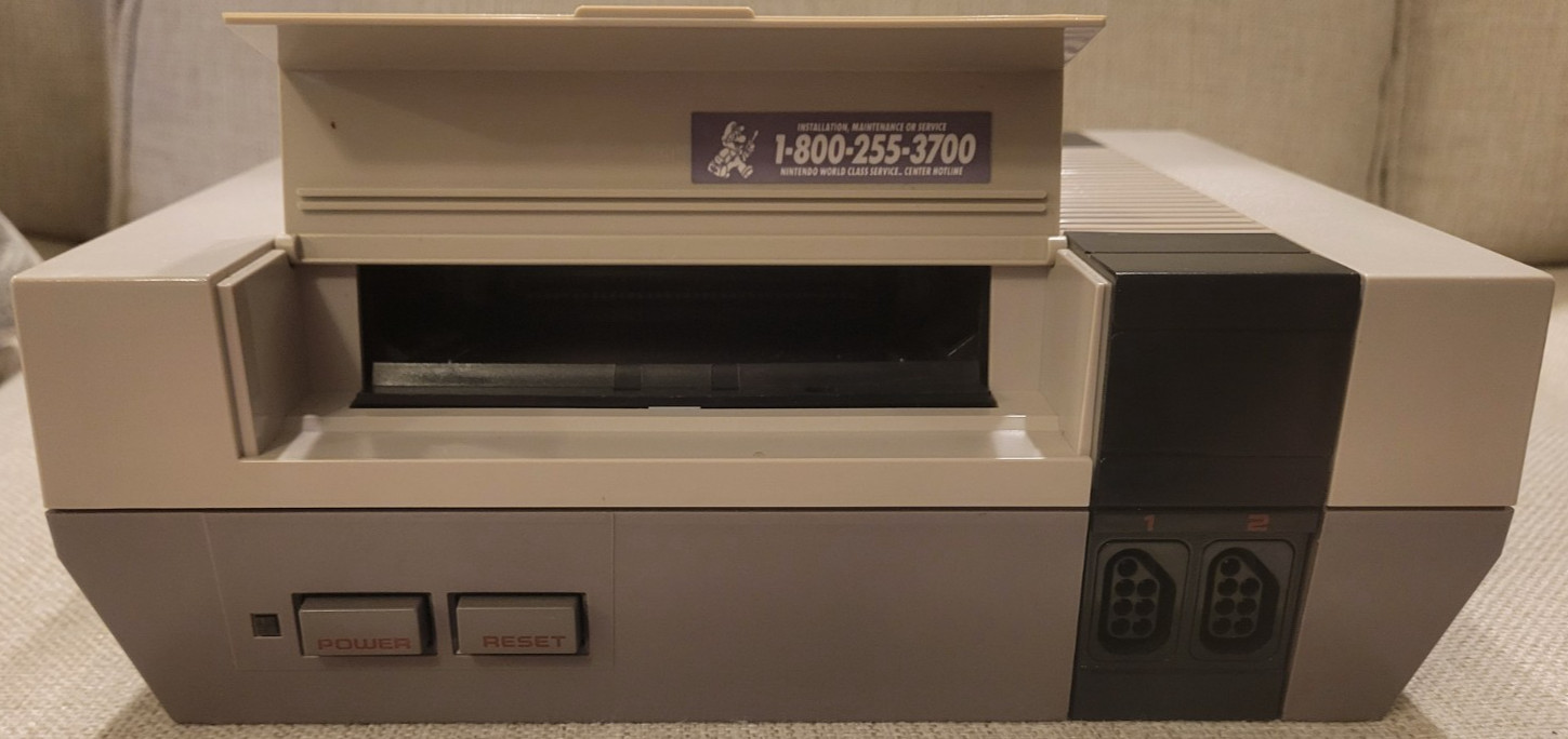 Nintendo Entertainment System NES Console Only (NES-001) No Composite Video READ