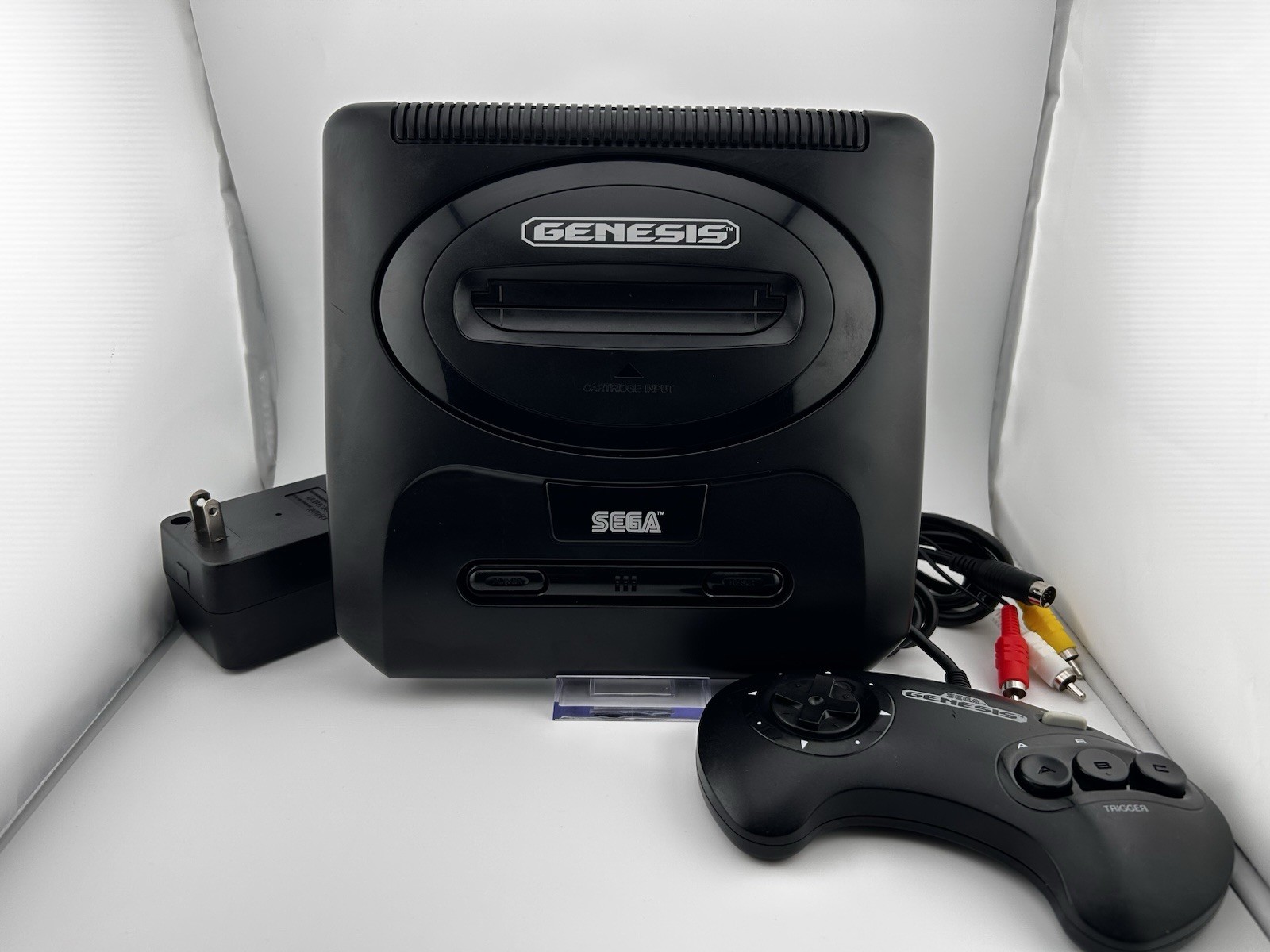 SEGA Genesis Model 2 Console MK-1631 with Controller, AV, Power Cleaned- Tested