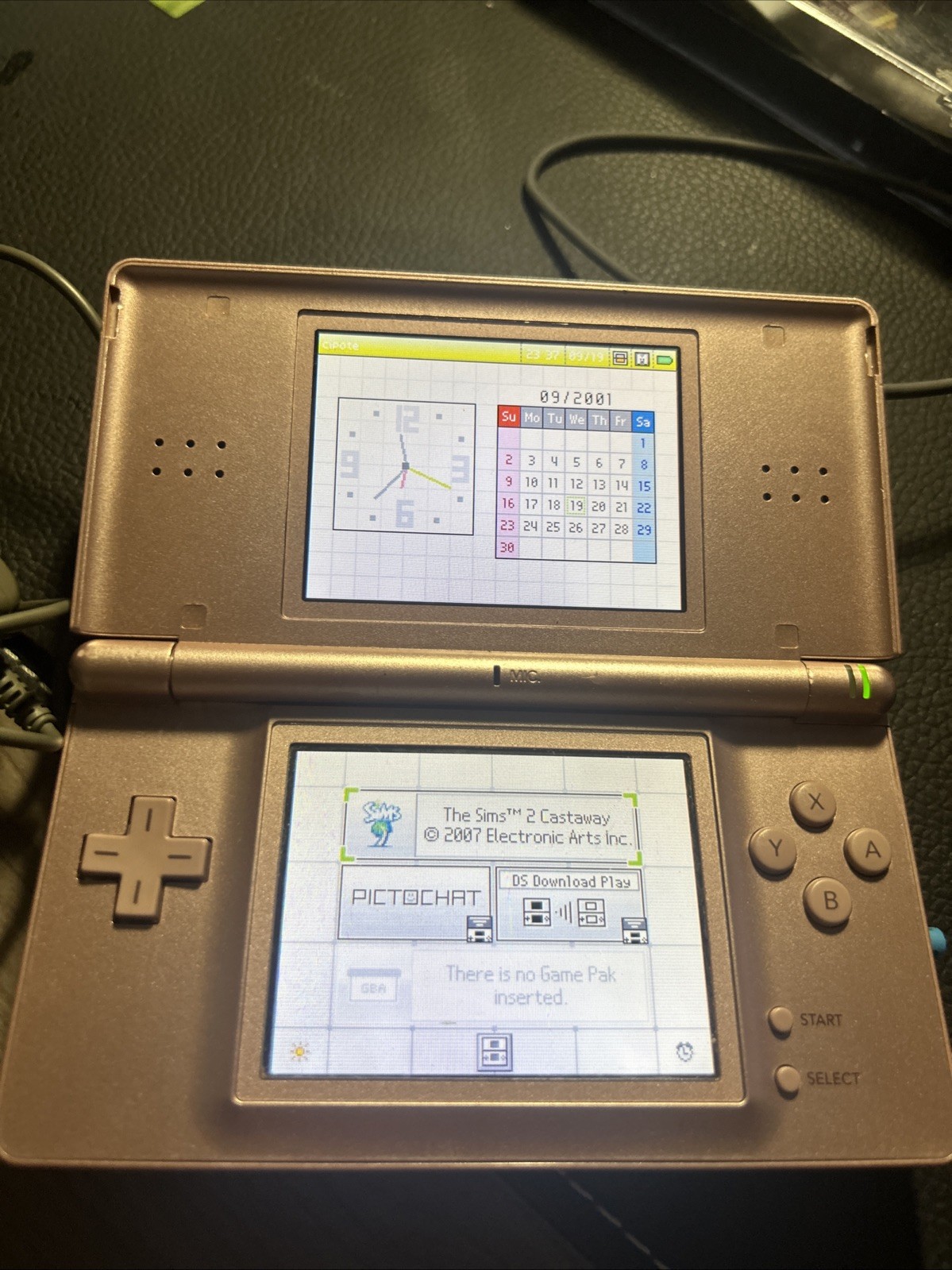 Nintendo DS Lite Handheld Console with Stylus and Wall Charger – Coral Pink W/ga