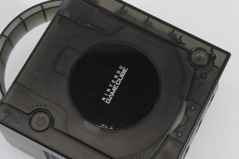 Nintendo Gamecube Console Clear Transparent Black & AC NTSC-U/C DOL-001 GC RGB
