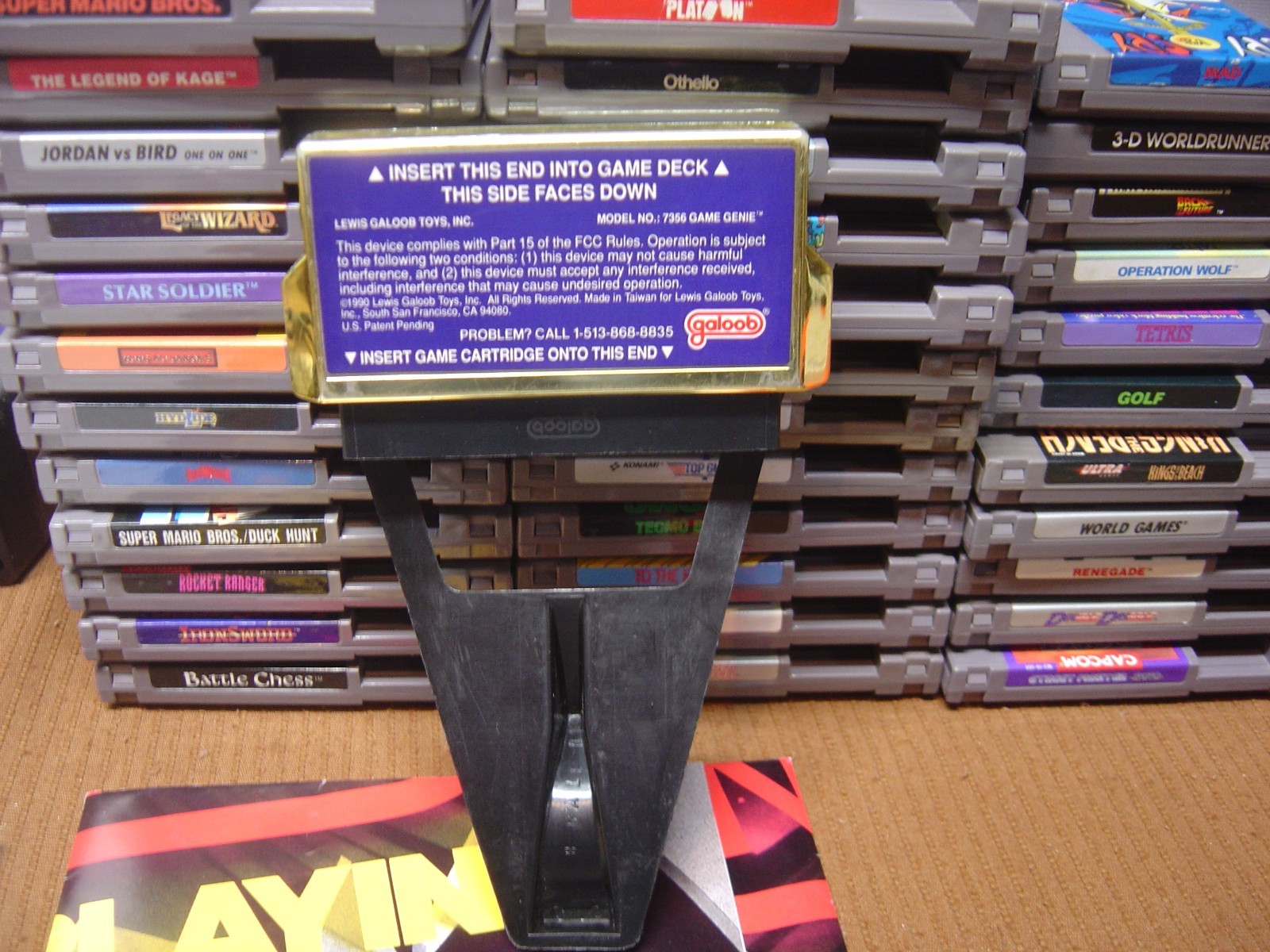 Nintendo NES Control Deck w/box, Styrofoam, 35 Games and More! Sold “As Is”