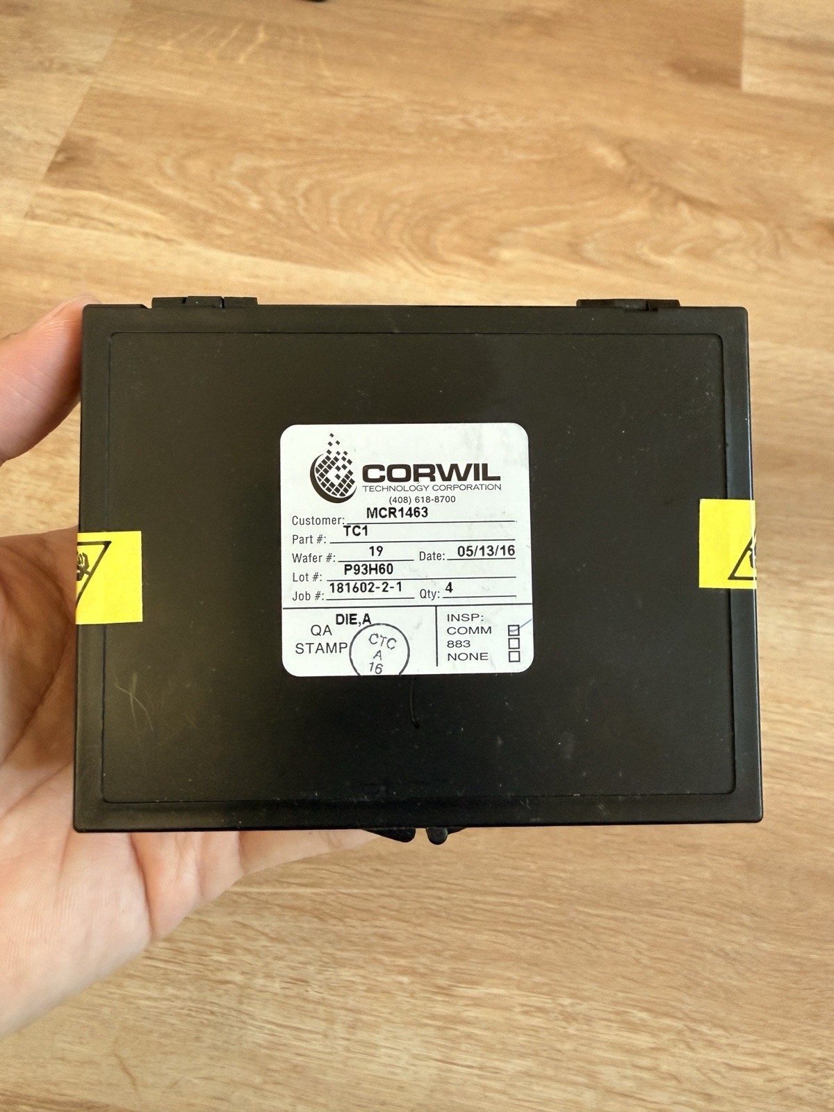 RARE Microsoft CORWIL DIE A” microchip Silicon Semiconductor Die Chip – NEW