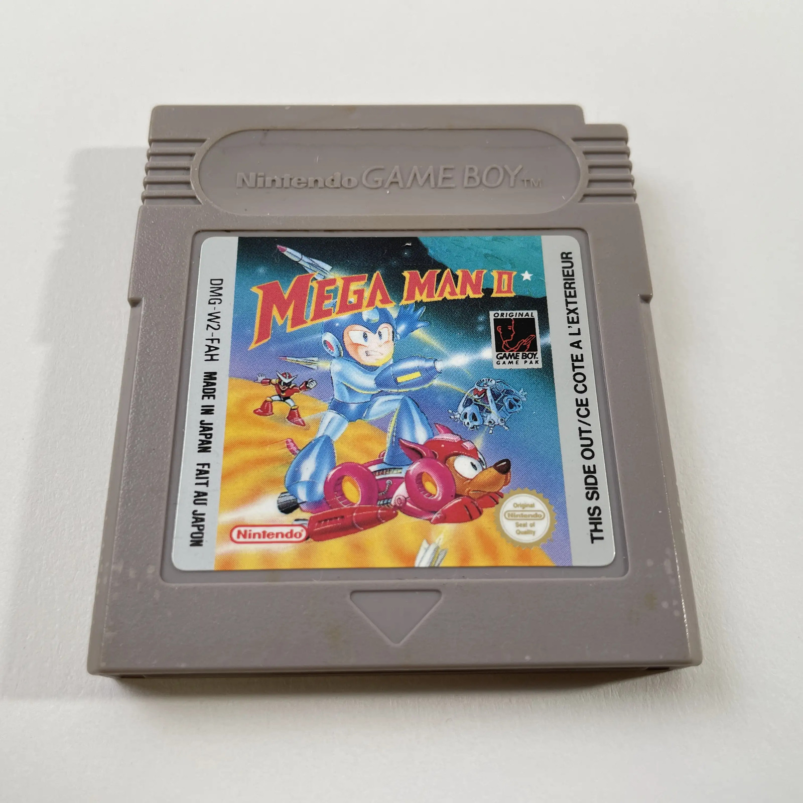 Nintendo Game Boy Mega Man II FAH Very Good Condition