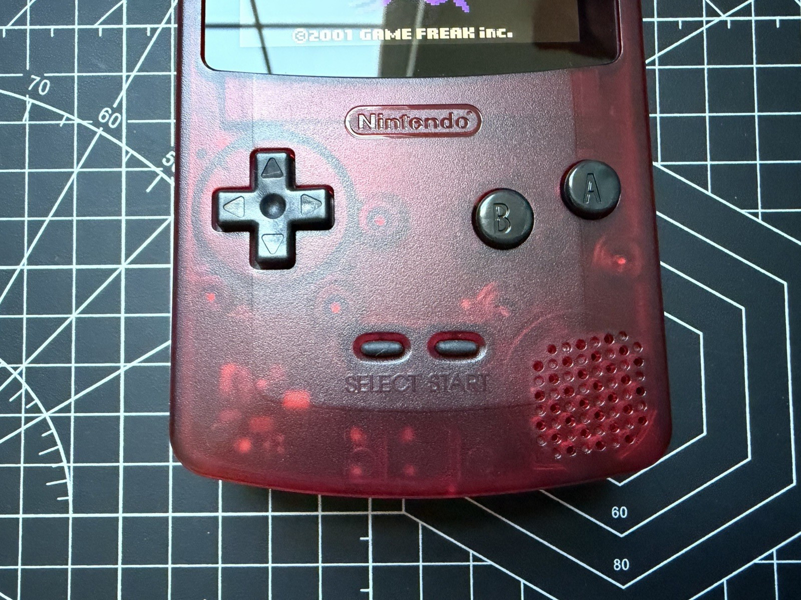 Red FunnyPlaying FPGBC W/ IPS Screen & Li Battery USBC Gameboy Color GBC & DMG