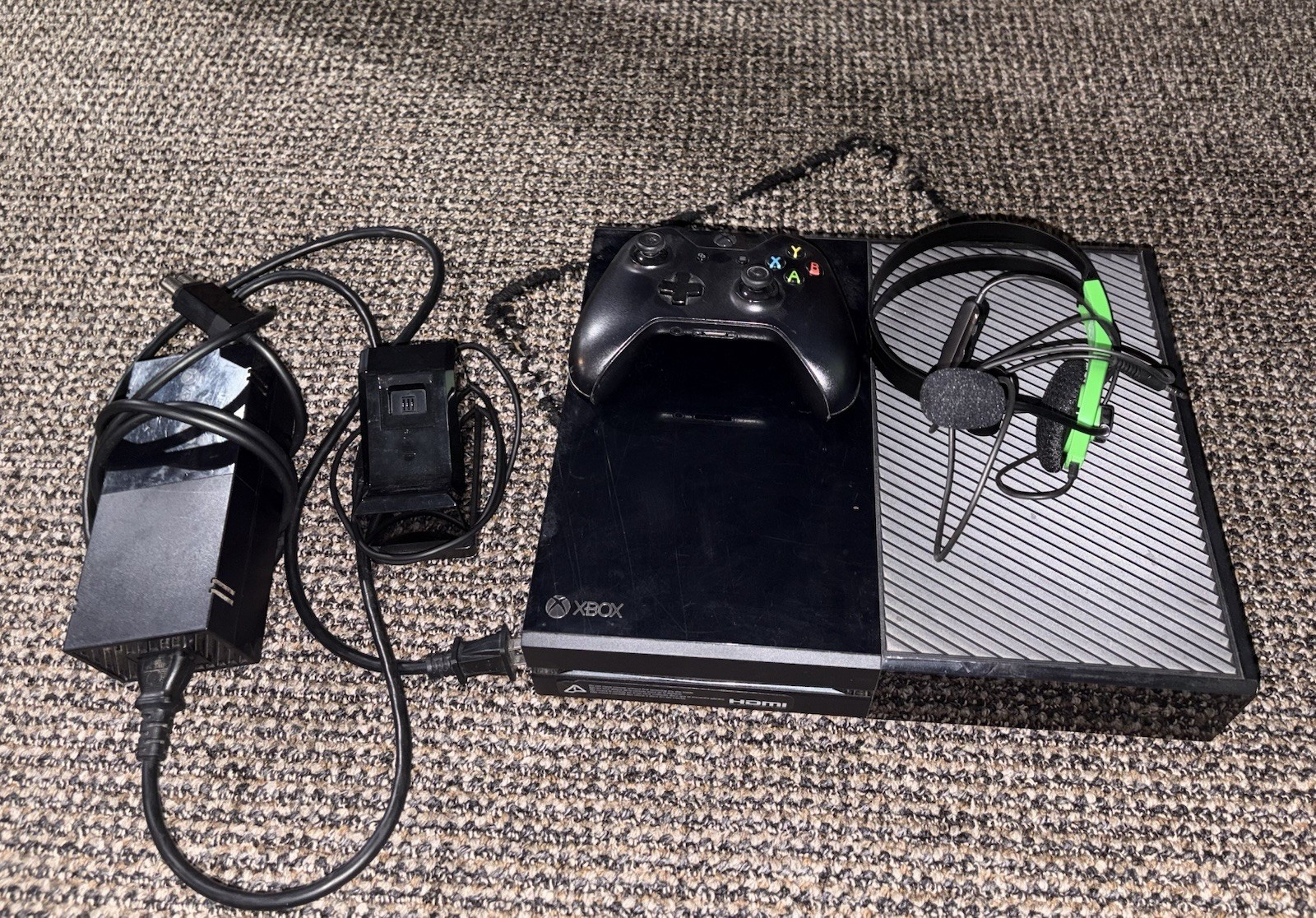 Microsoft Xbox One Console 365GB Storage Black With Controller