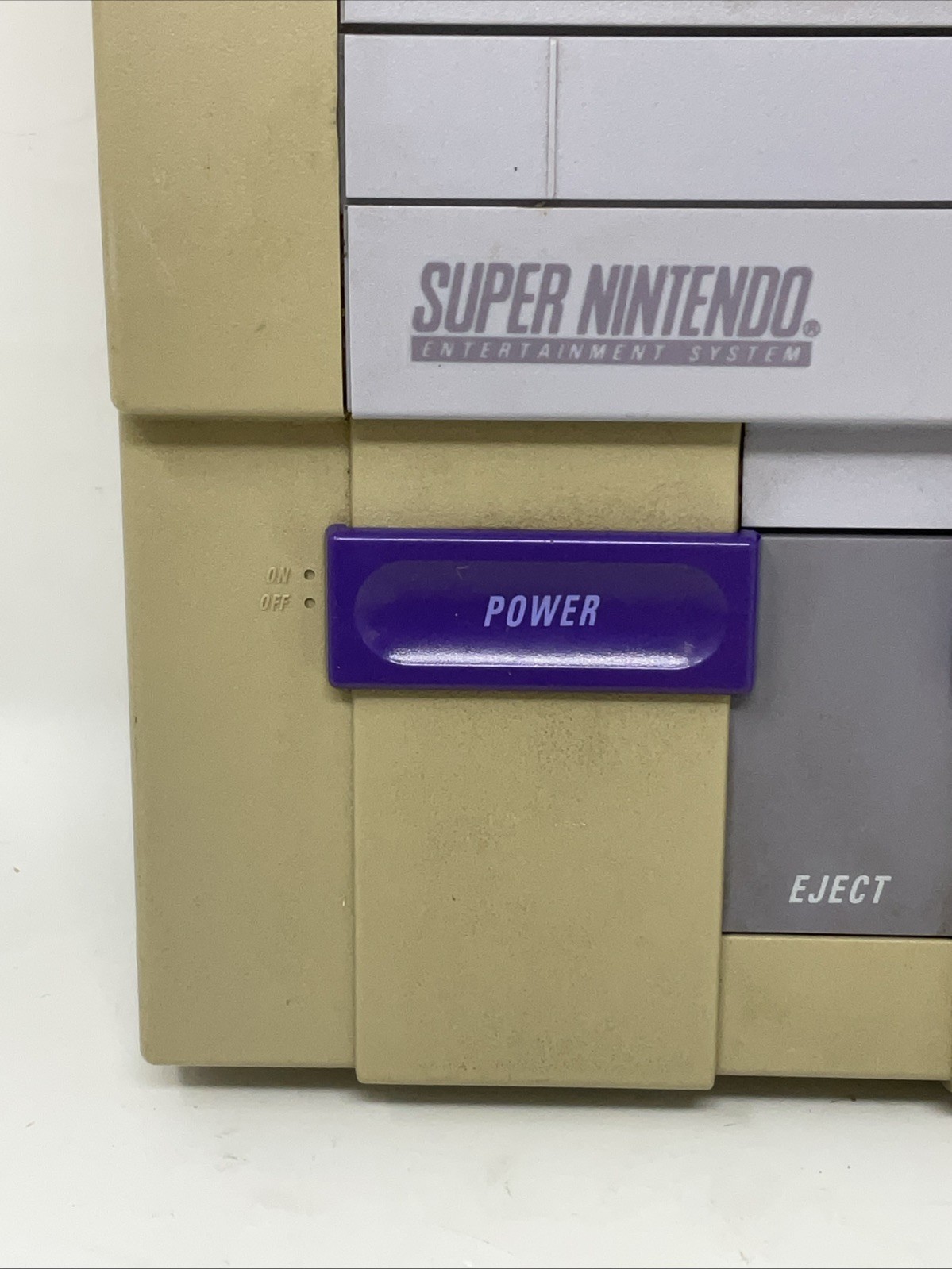 Super Nintendo- SNES – Home Console – Gray – Tested – Working