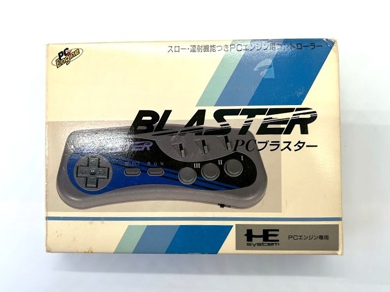 NEC PC Engine Core Grafx Console Slow/Rapid-fire Controller 2xHu NTSC-J #512