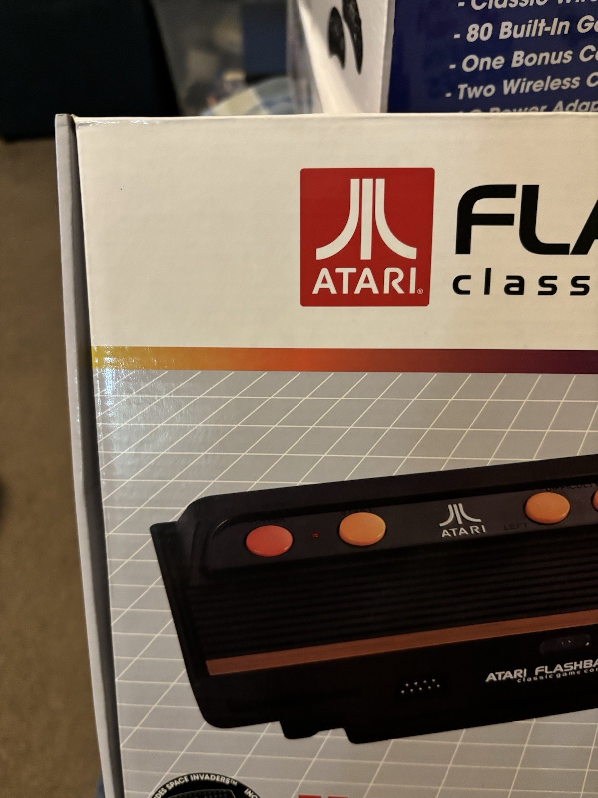 New Sealed Atari Flashback 4 40th Anniversary Special Edition Game Console 75 Ga