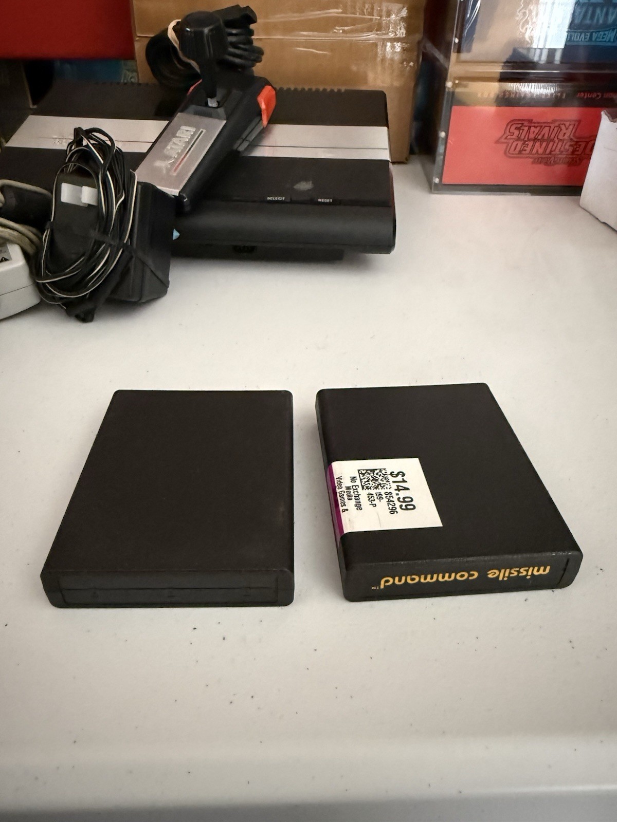 Atari 7800 ProSystem Console Bundle Tested Working w/ Controller Cables And Game