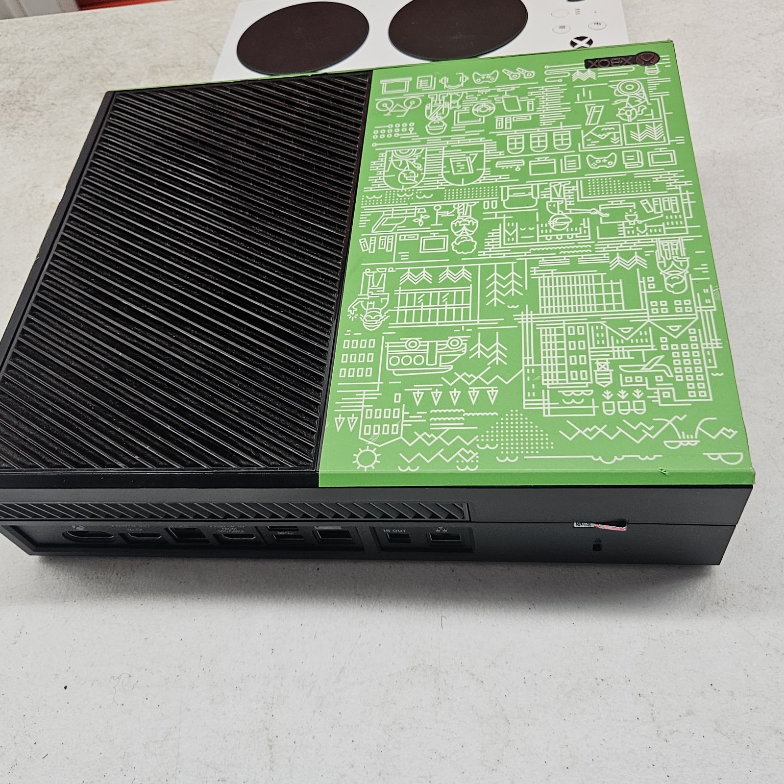 Rare Microsoft Xbox One Inclusive Tech Lab Console 1540 and Adaptive Controller