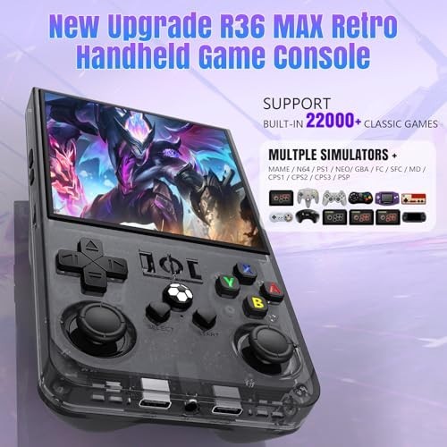 Retro Handheld Game Console 4.0 IPS 720×720 128GB 22000 Classic Games Linux