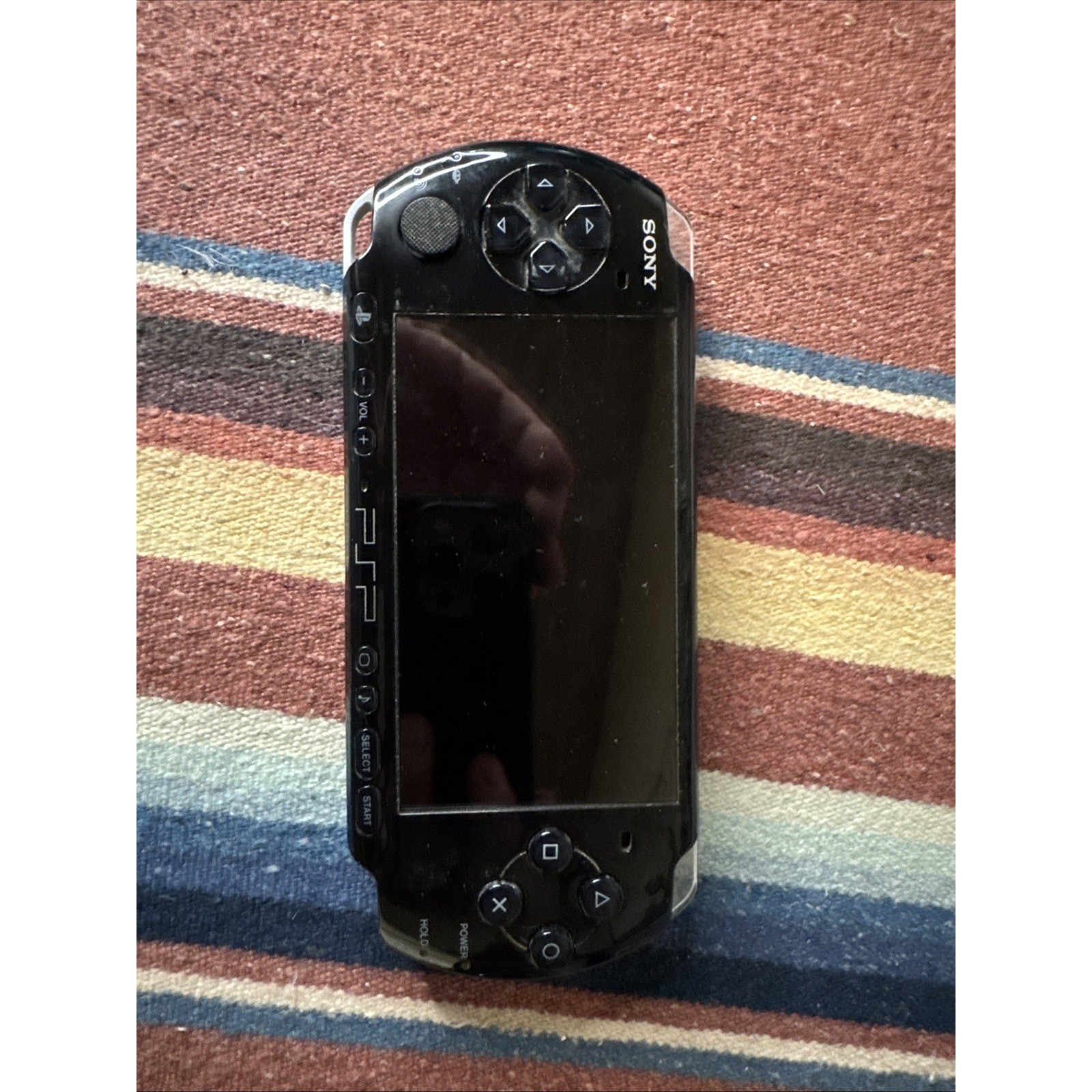 Sony PSP-3000 Launch Edition 64MB Black W/box Tested (No Battery Or Charger)